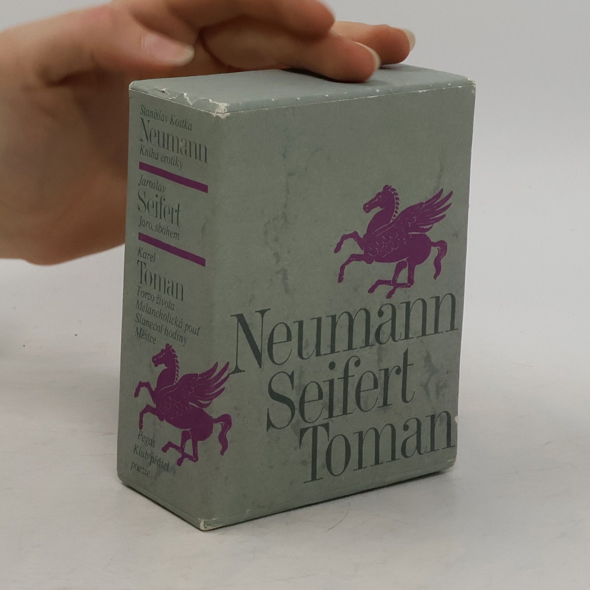 Karel Toman Neumann. Seifert. Toman. (komplet, box)