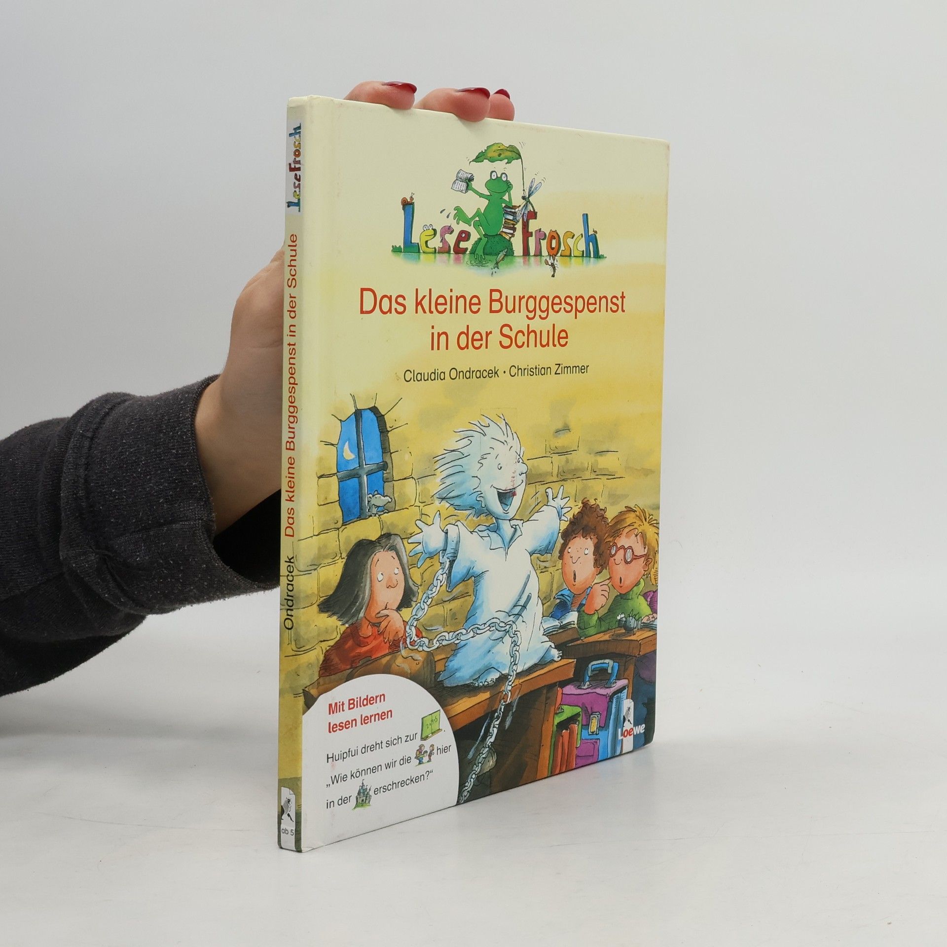 Claudia Ondracek Das kleine Burggespenst in der Schule
