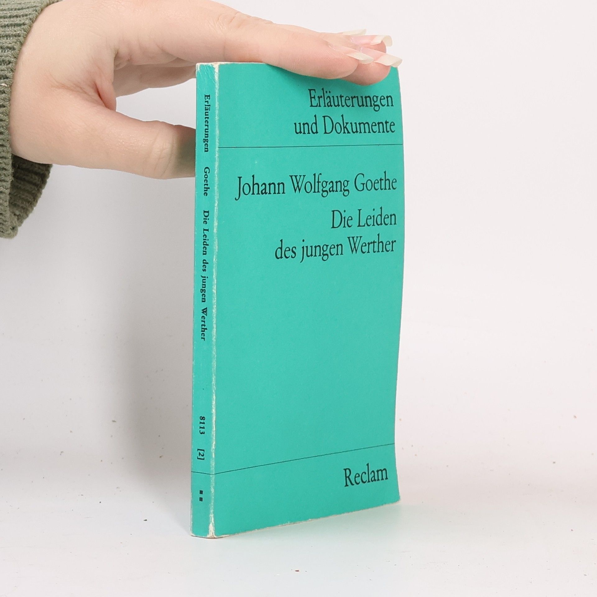 Johann Wolfgang Goethe, Die Leiden des jungen Werthers