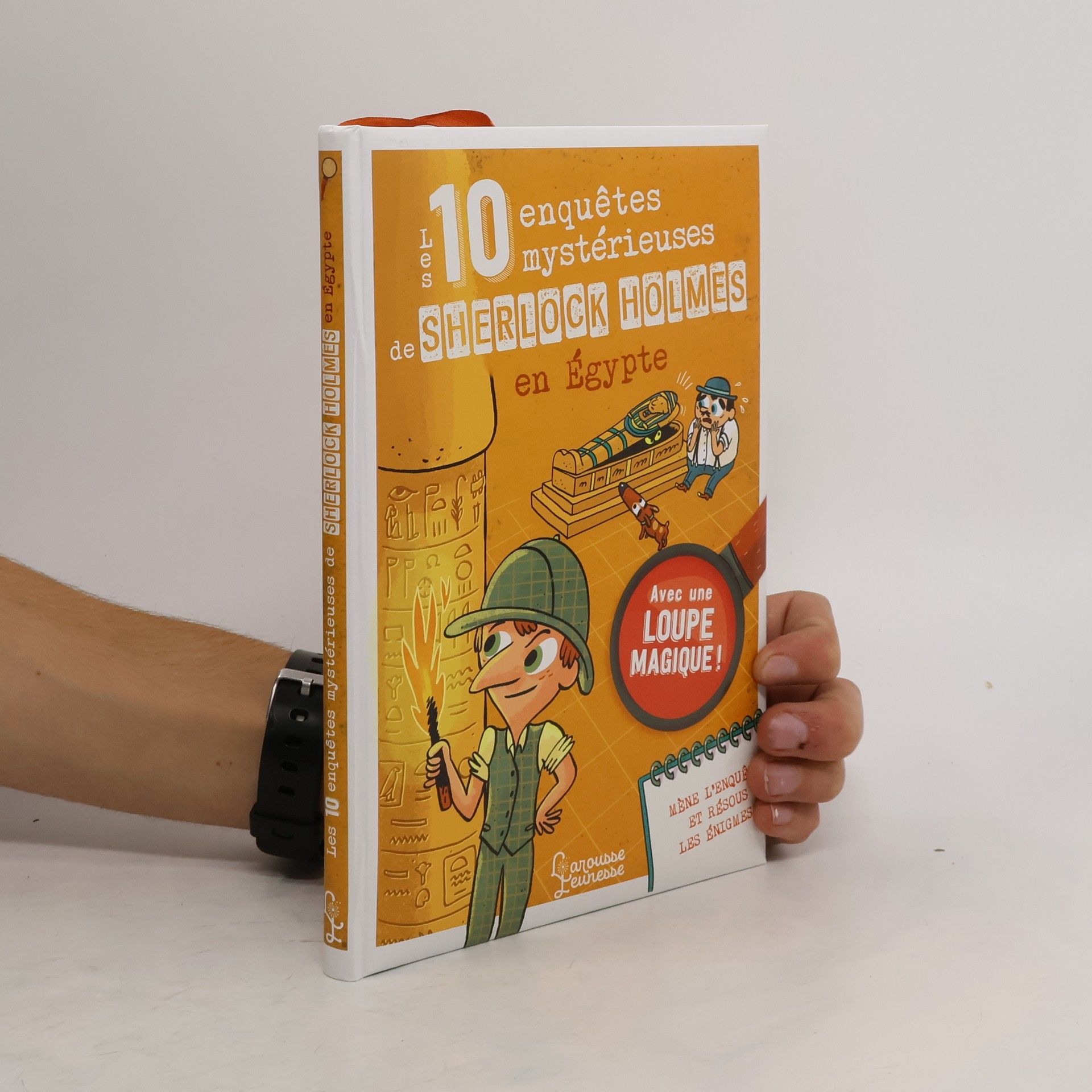 Sandra Lebrun Les 10 enquêtes mystérieuses de Sherlock Holmes en Égypte