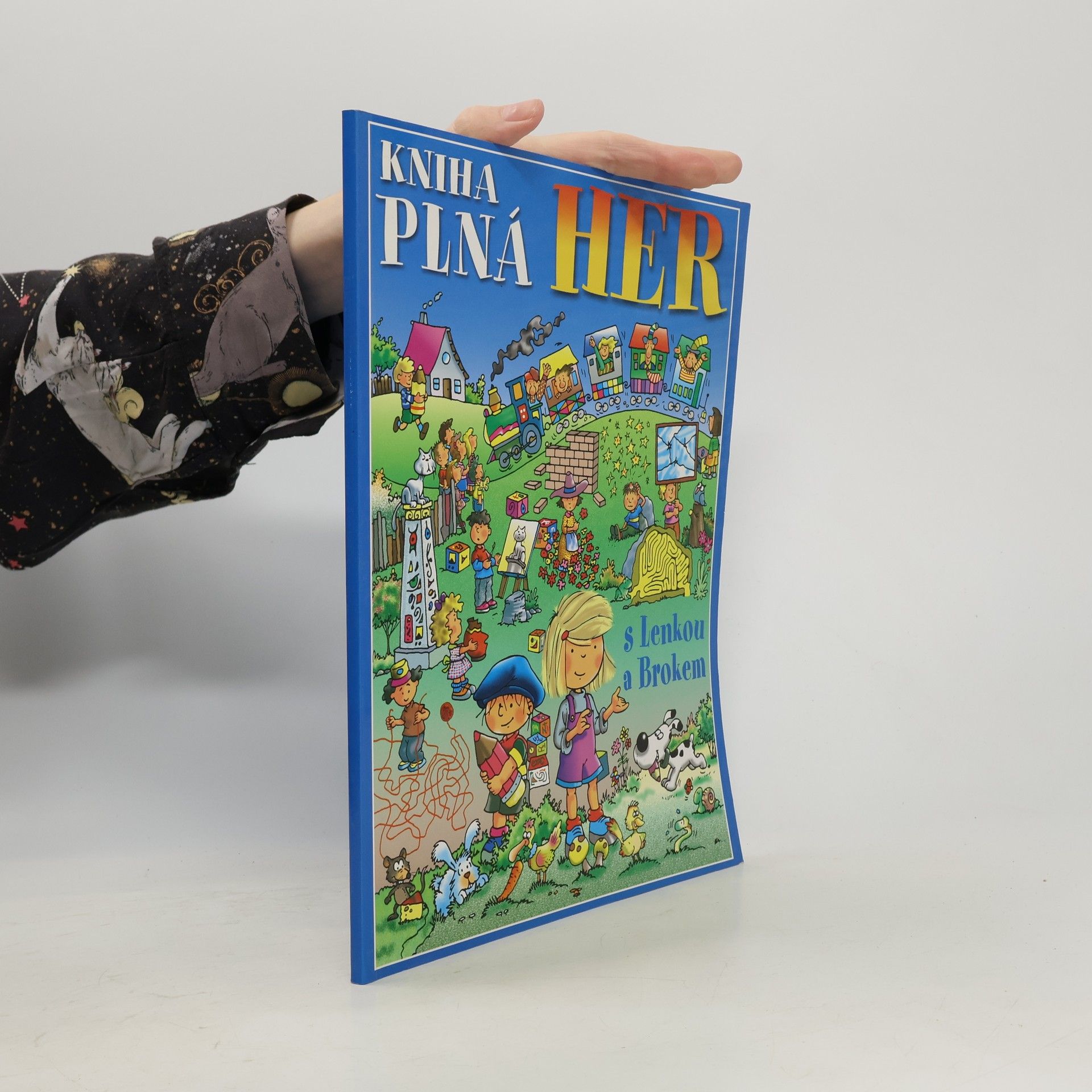 Peisertová Alena Kniha plná her s Lenkou a Brokem