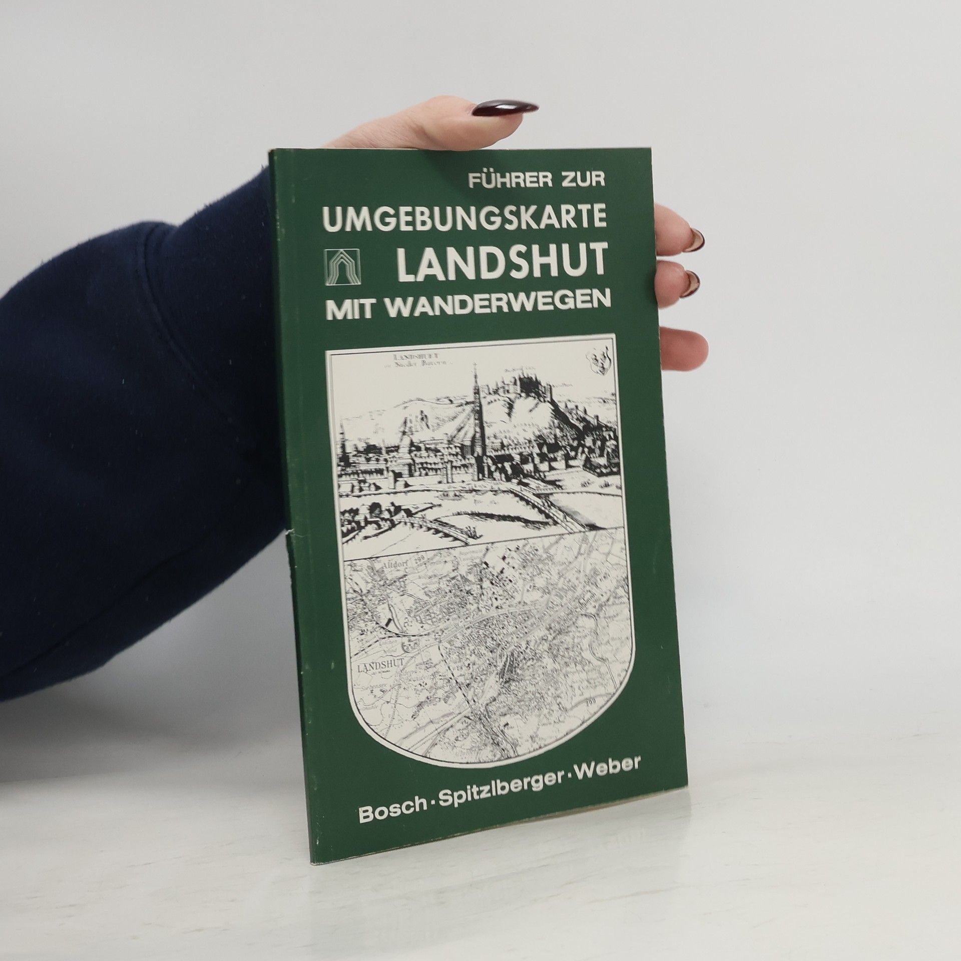 Collectif d'auteurs Führer zur Umgebungskarte Landshut mit Wanderwegen