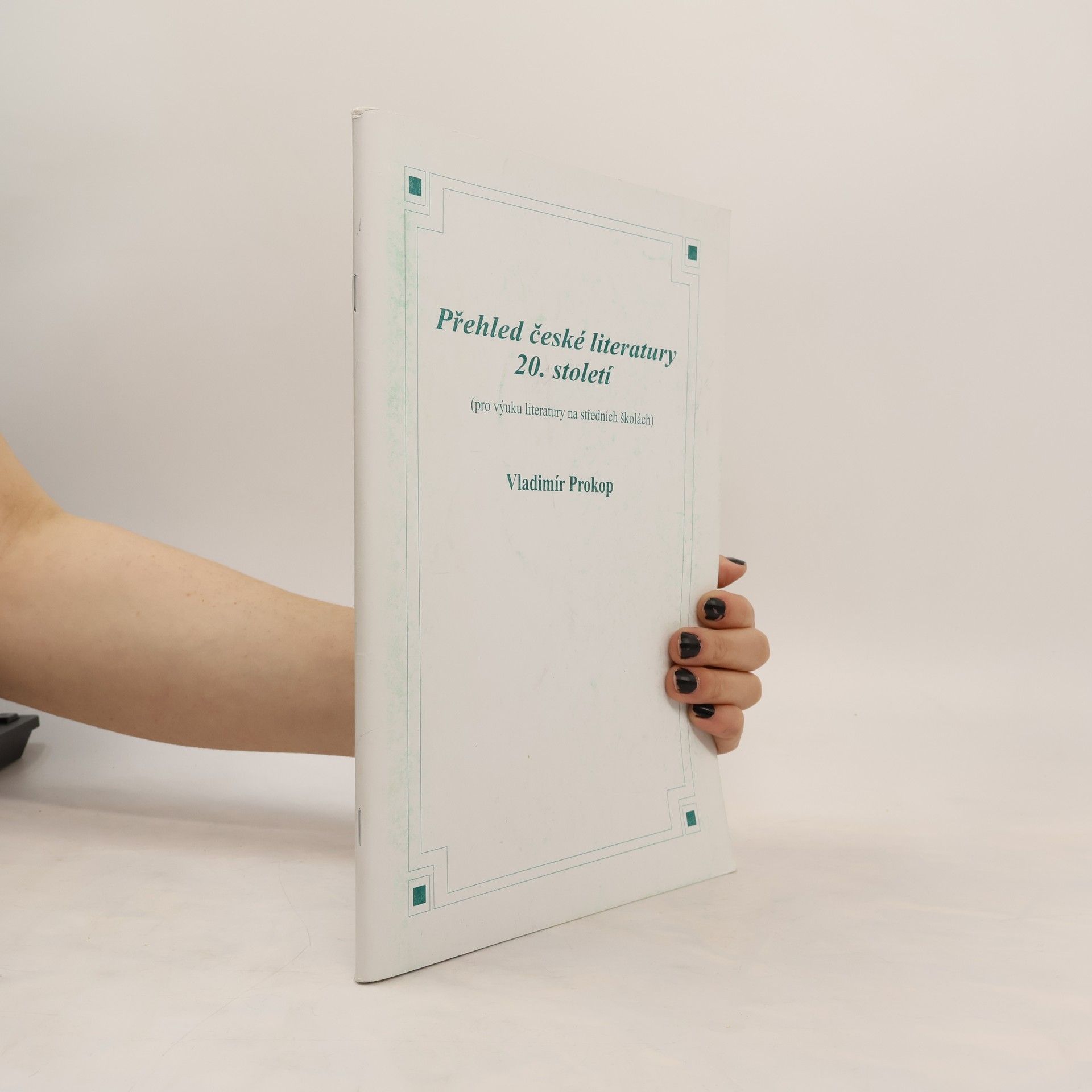Vladimír Prokop Přehled české literatury 20. století