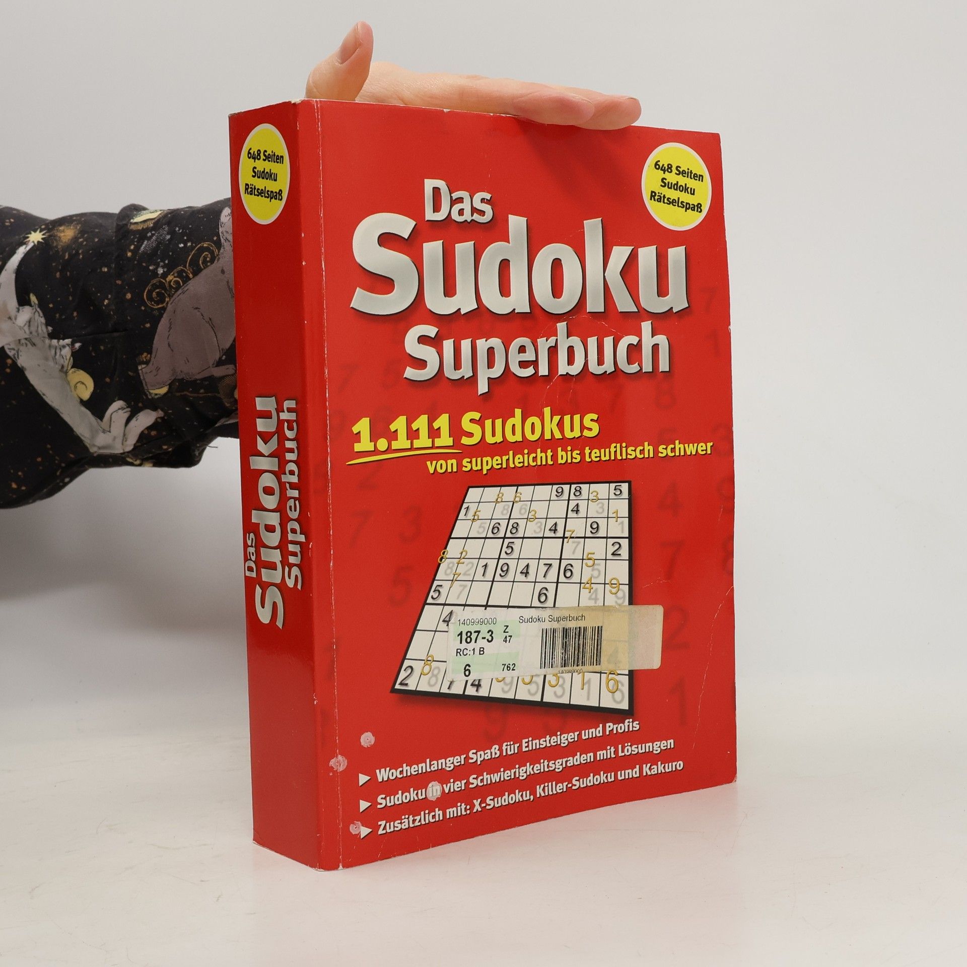 Autorenkollektiv Das Große Sudoku Superbuch - 1111 Sudokus von Superleicht bis teuflisch schwer