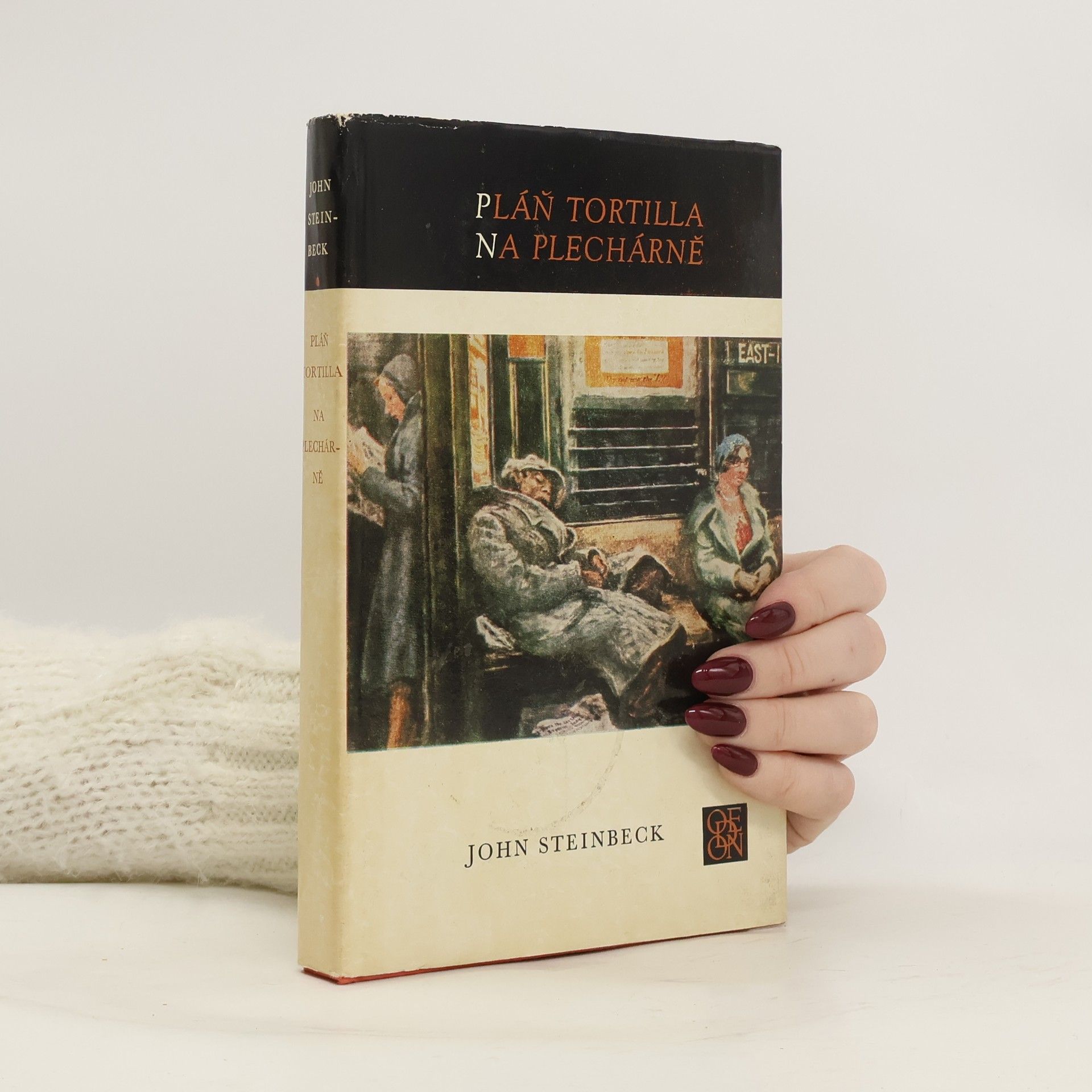 John Steinbeck Pláň Tortilla. Na plechárně