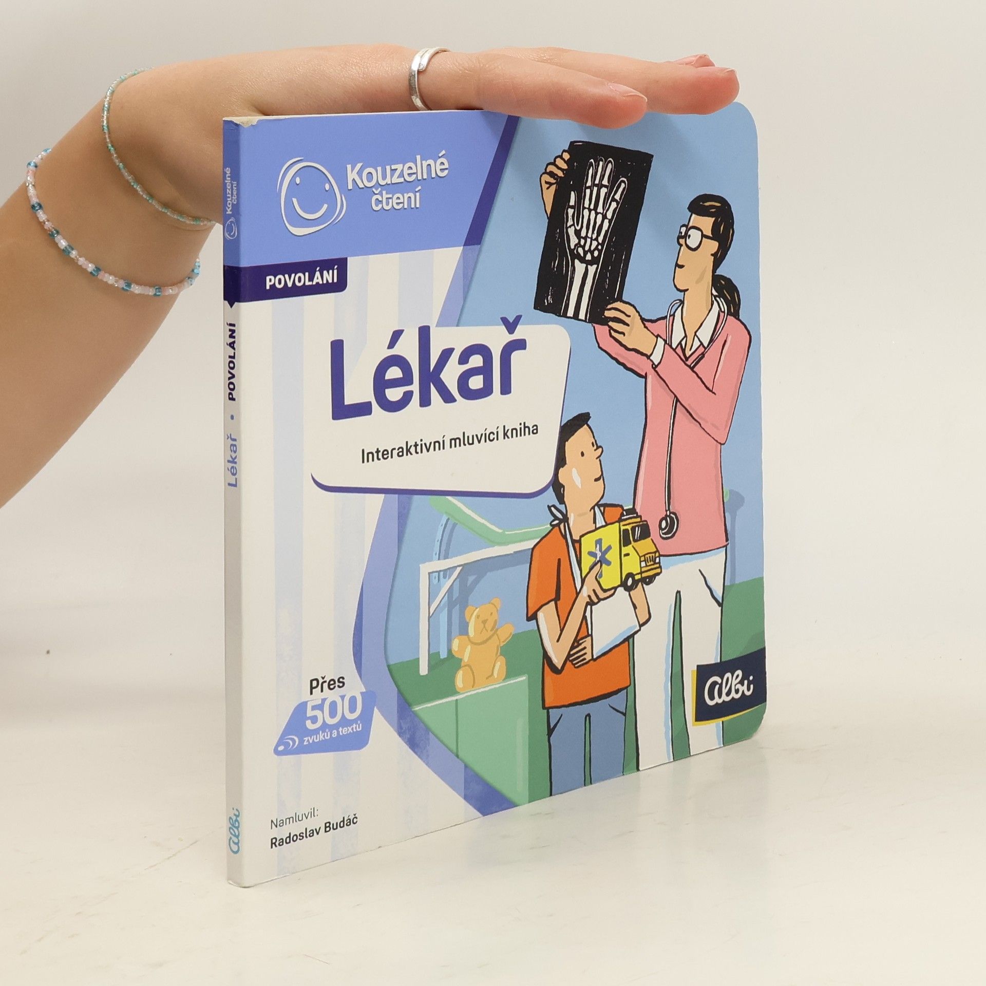 Jan Laštovička Lékař. Povolání. Interaktivní mluvící kniha
