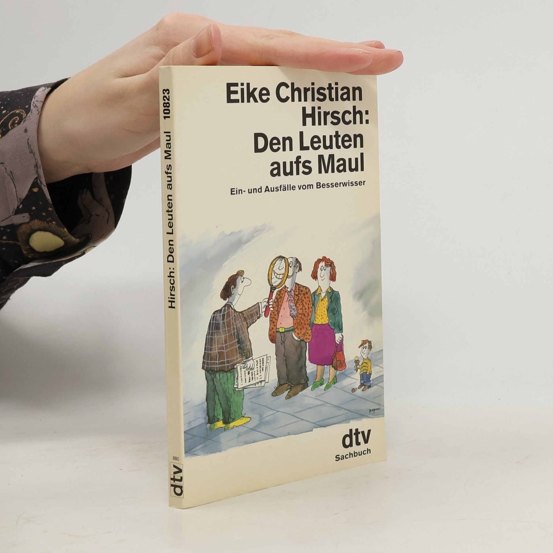 Den Leuten aufs Maul