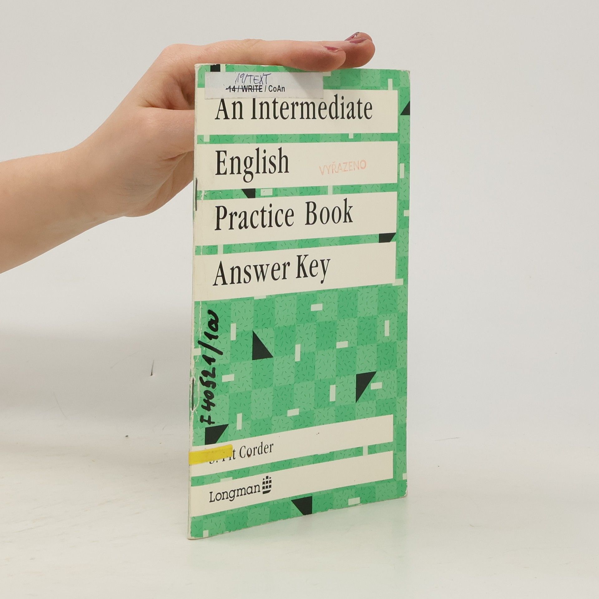 Autores varios An intermediate English practice book: key to the exercises