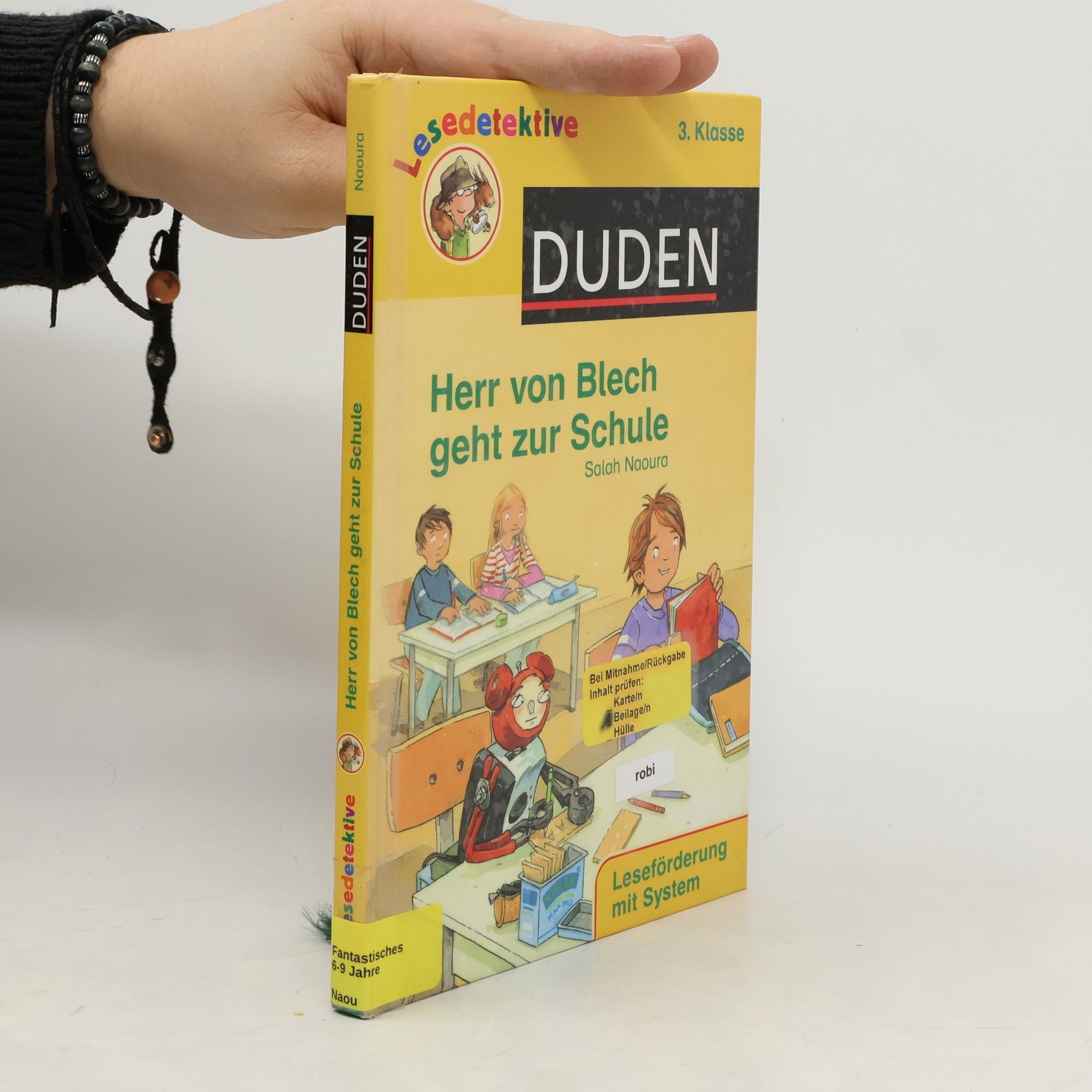 Herr von Blech geht zur Schule