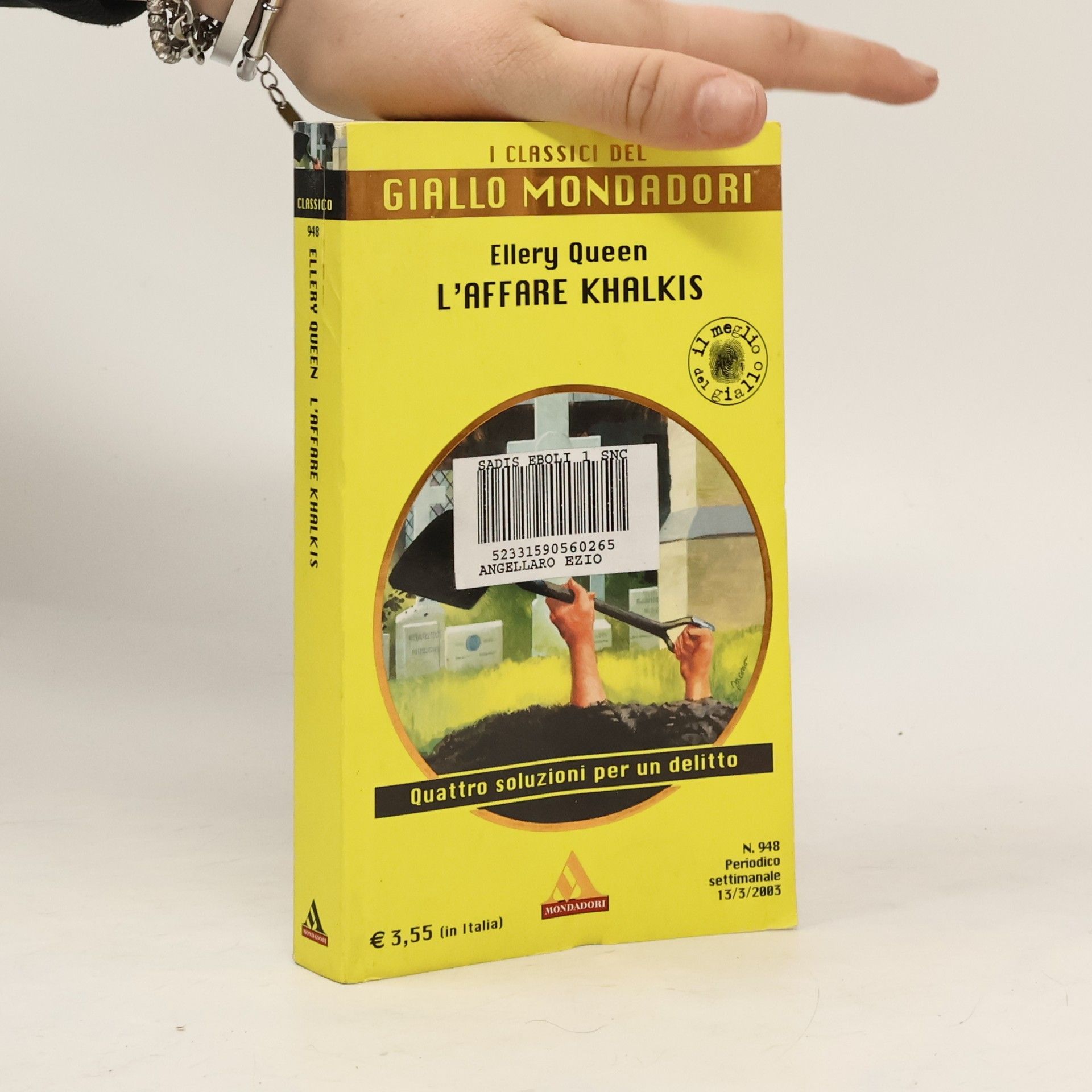 Ellery Queen L'affare Kalkis