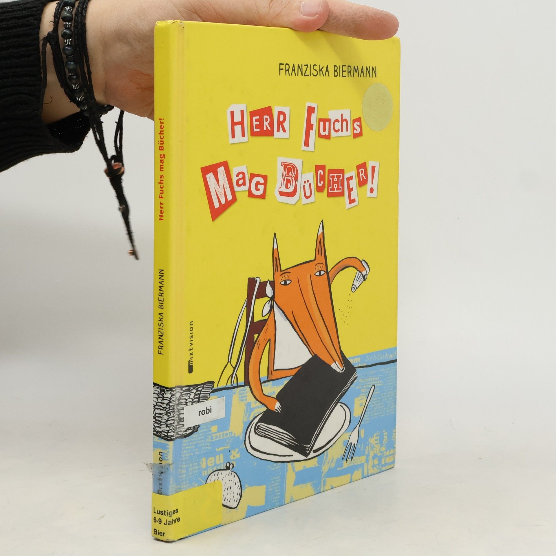 Franziska Biermann Herr Fuchs mag Bücher