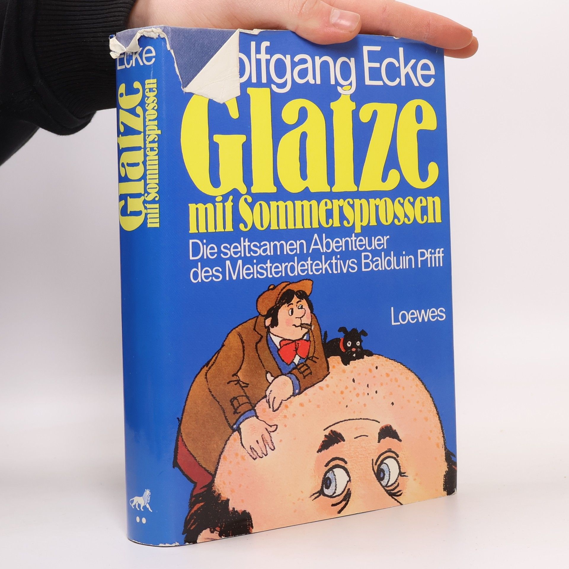 Wolfgang Ecke Glatze mit Sommersprossen