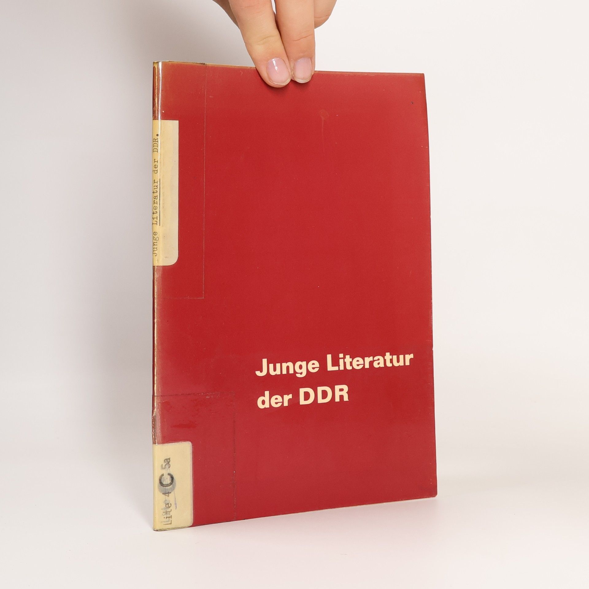 Collectif d'auteurs Junge Literatur der DDR