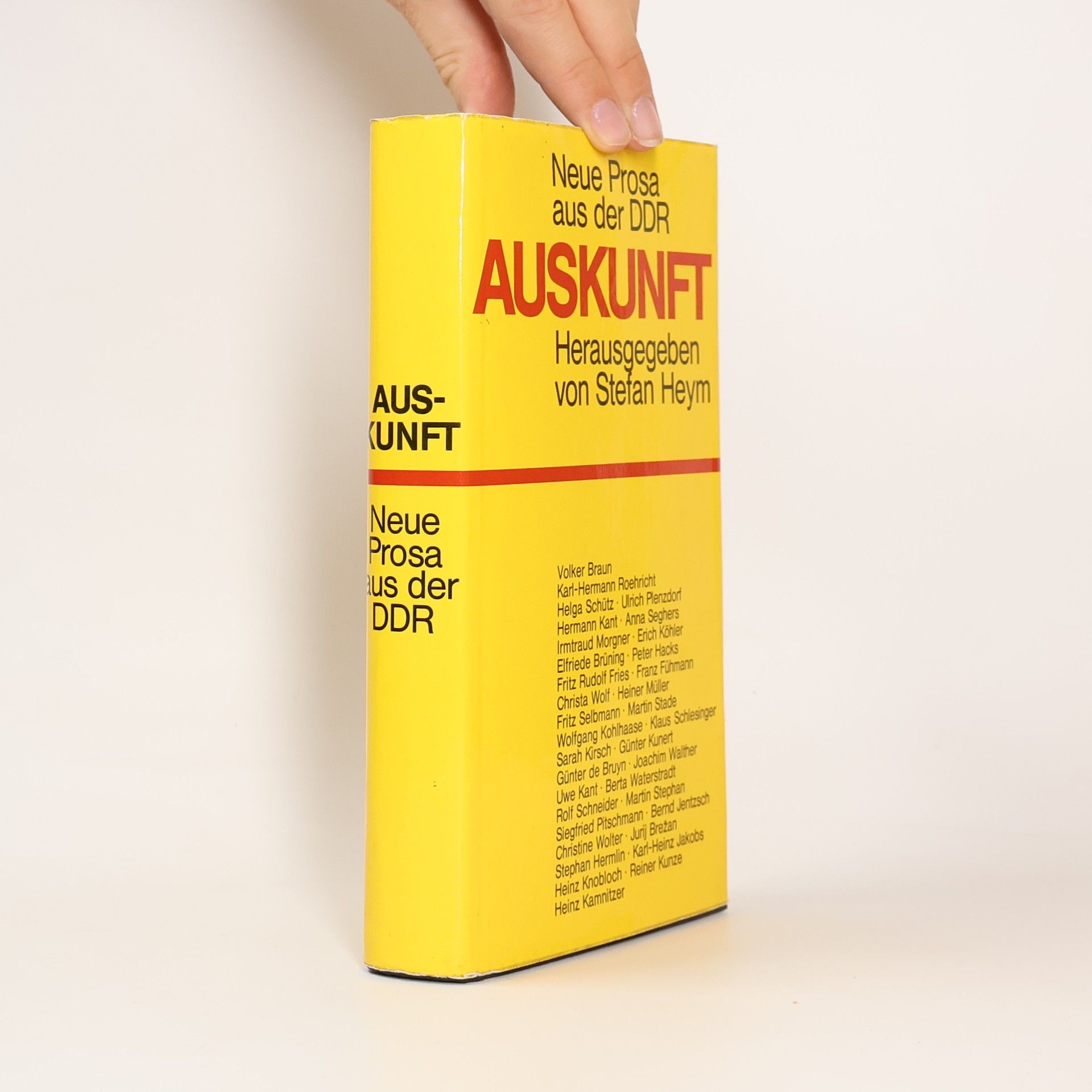 AA.VV. Auskunft: Neue Prosa aus der DDR