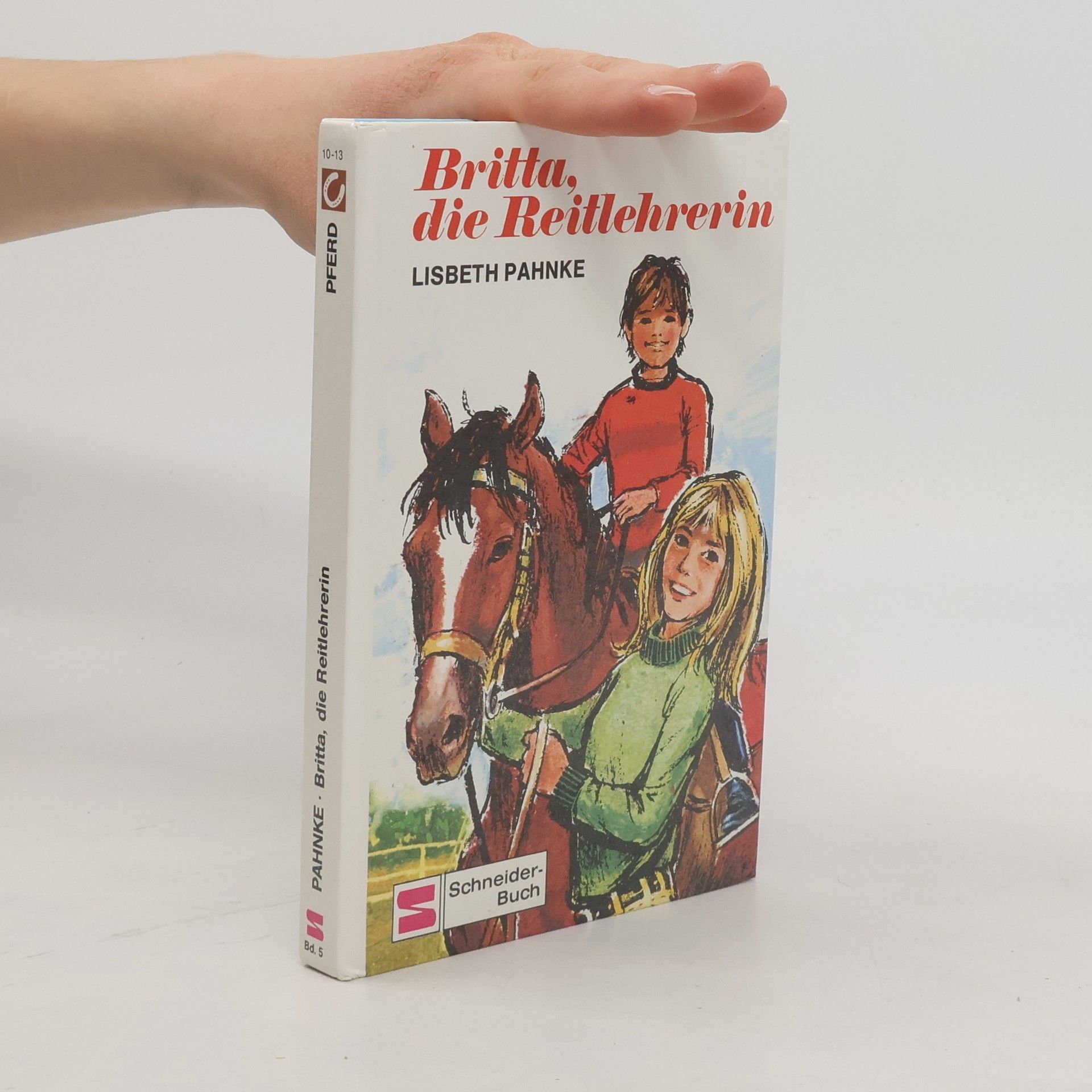 Lisbeth Pahnke Britta, die Reitlehrerin