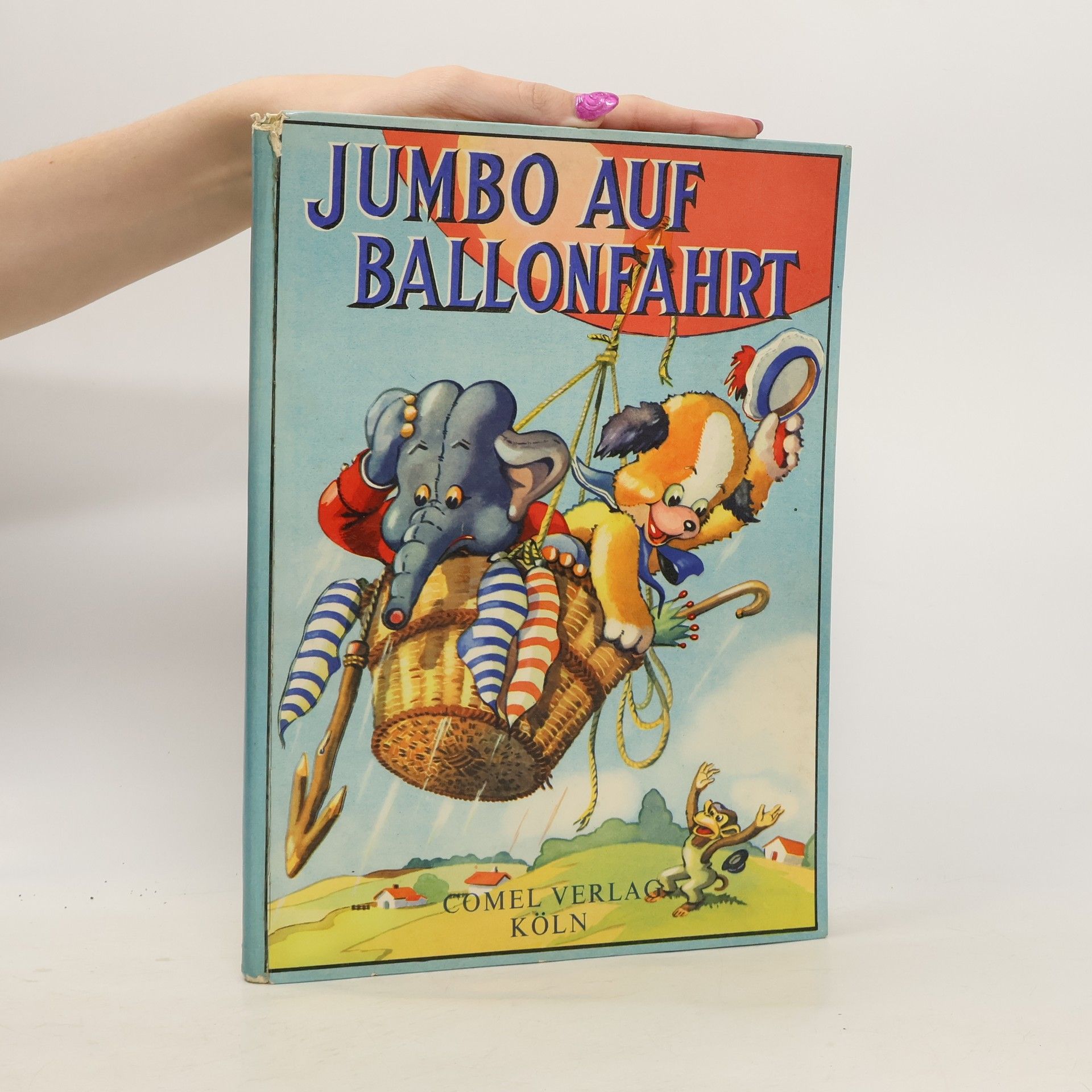 Renée Arditi Jumbo auf Ballonfahrt