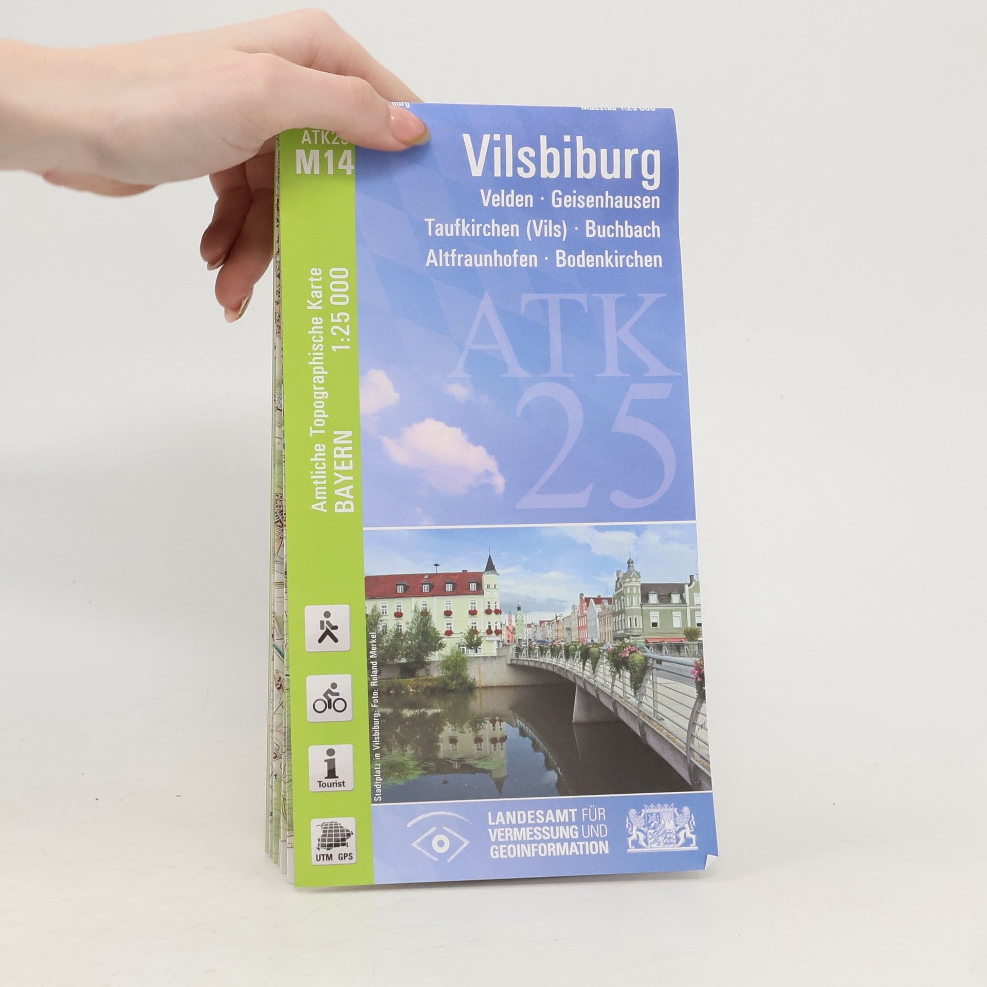 Collectif d'auteurs Amtliche Topographische Karte Bayern Vilsbiburg