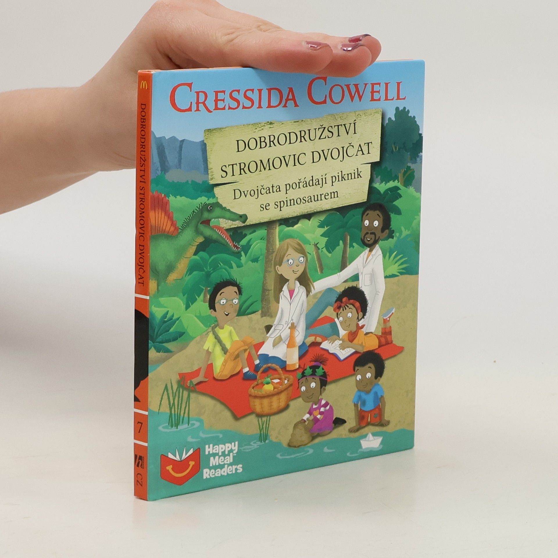 Cressida Cowell Dobrodružství Stromovic dvojčat : Dvojčata pořádají piknik se spinosaurem