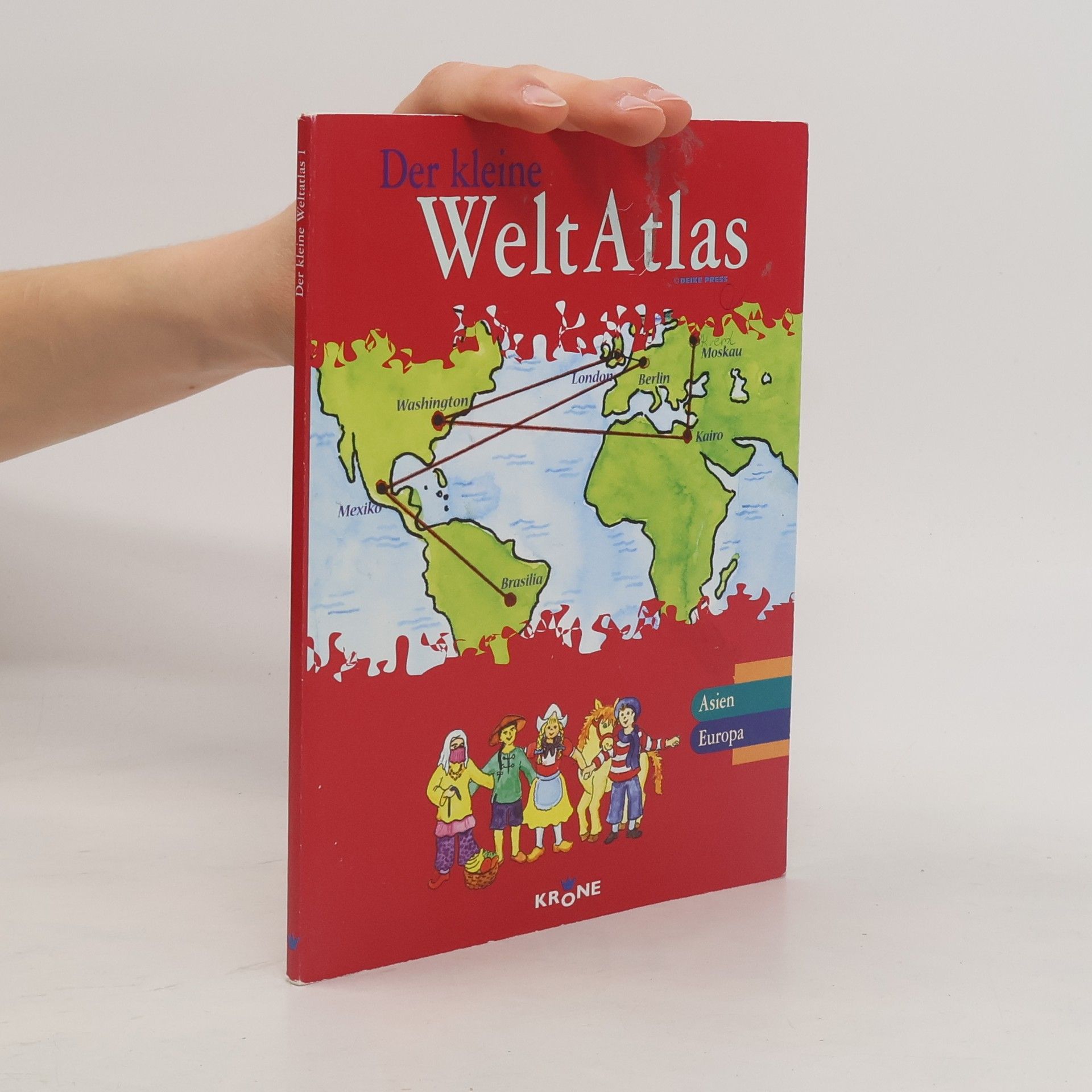 Kolektív autorov Der kleine WeltAtlas