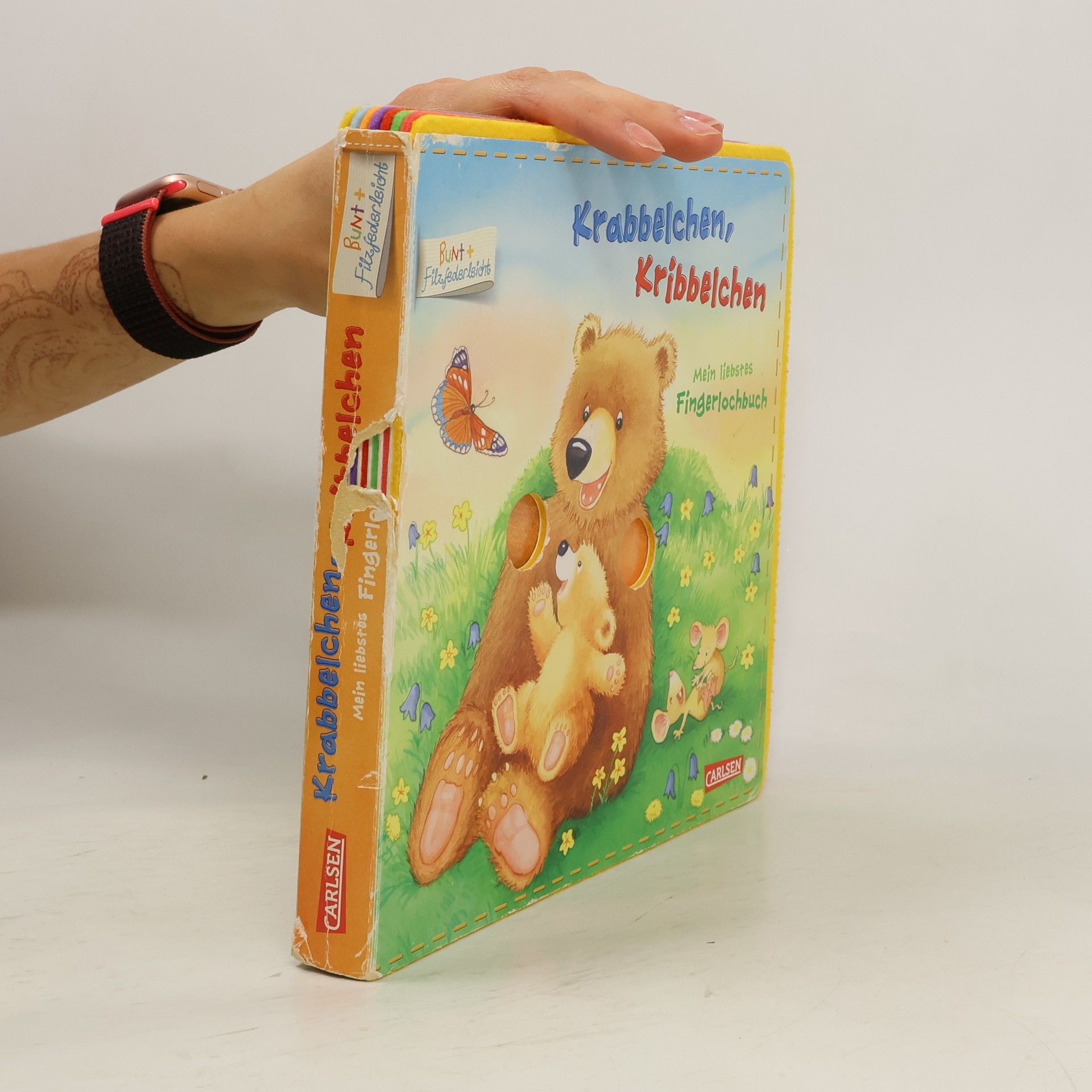 Bunt + Filzfederleicht: Krabbelchen, Kribbelchen