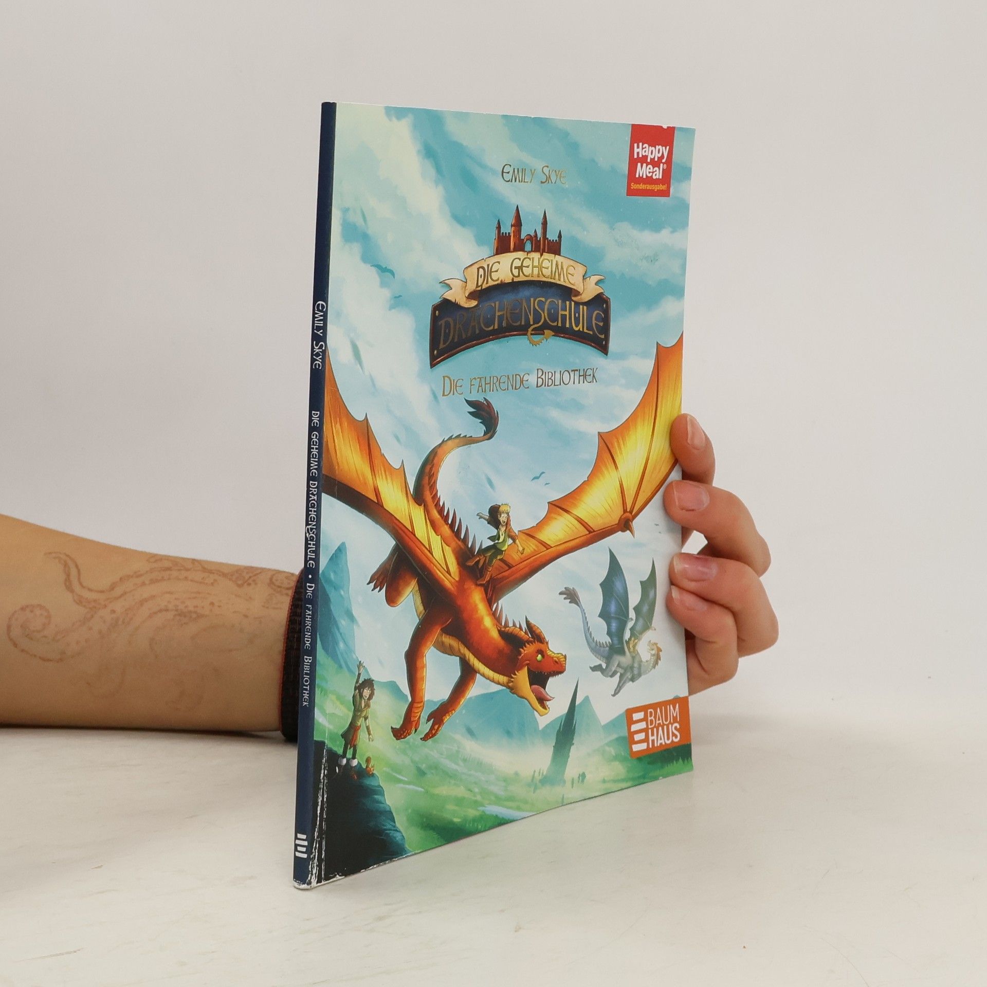 Emily Skye Die geheime Drachenschule. Die Fährende Bibliothek