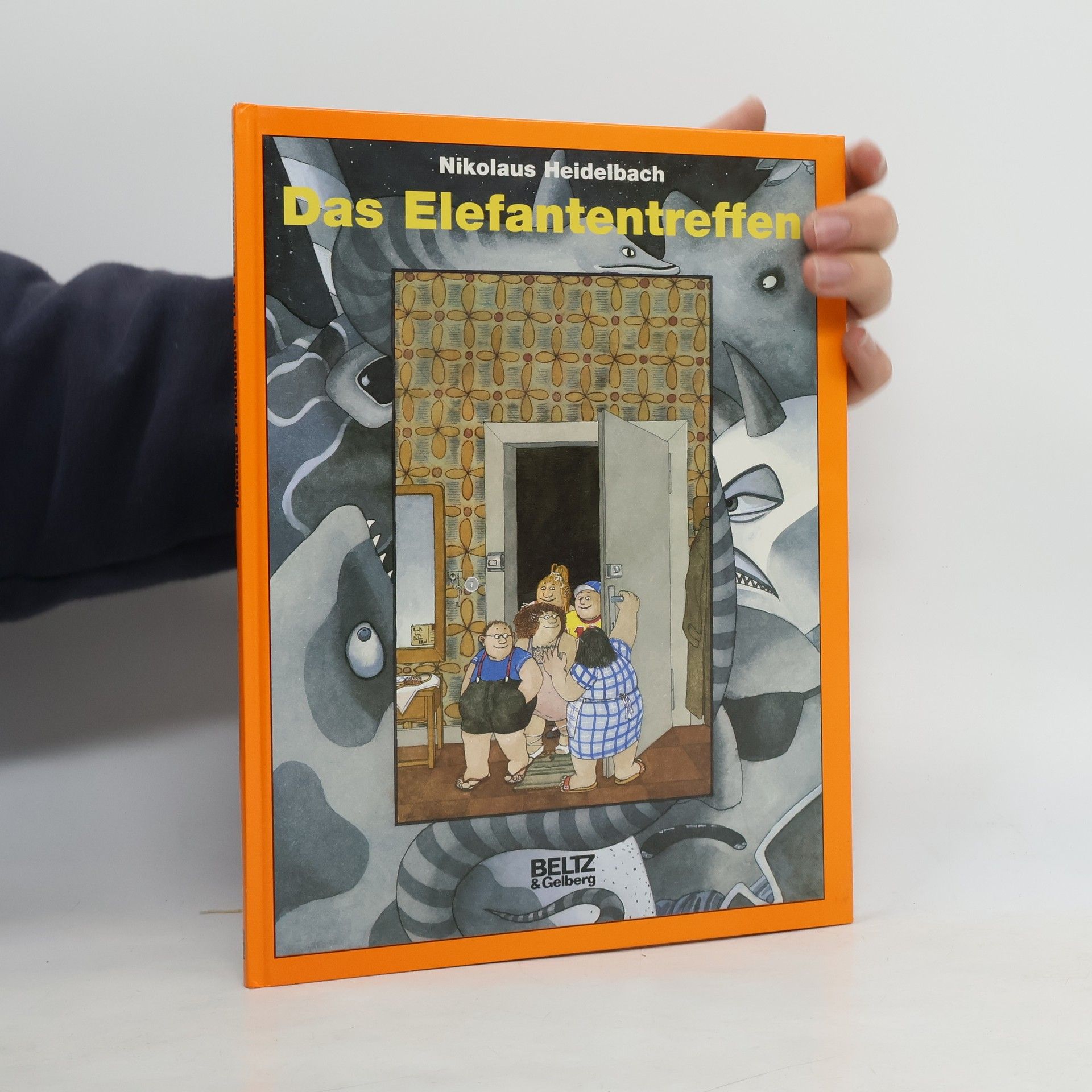 Nikolaus Heidelbach Das Elefantentreffen oder 5 dicke Angeber. Bilderbuch