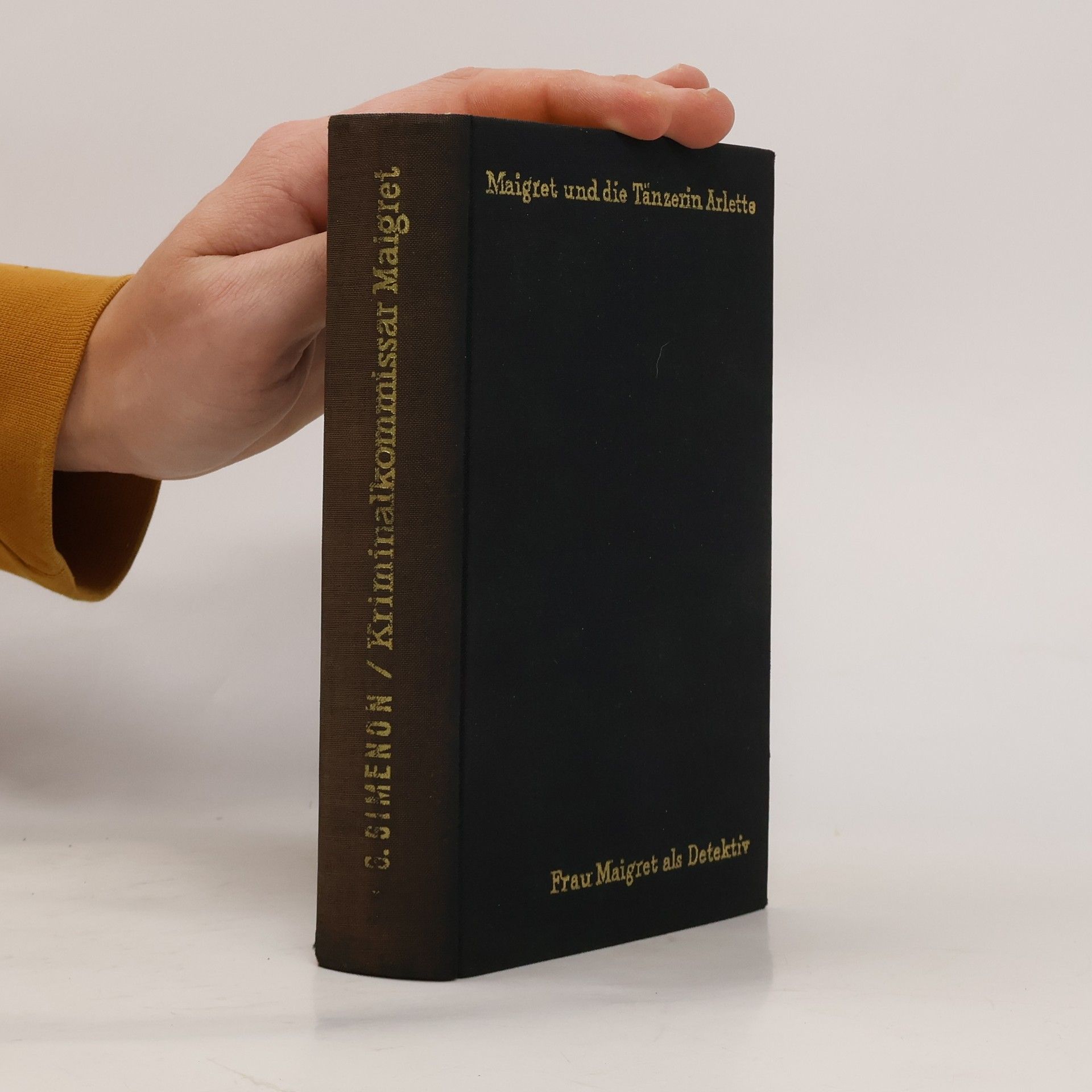 Georges Simenon Kriminalkommissar Maigret. Frau Maigret als Detektiv. Maigret und die Tänzerin Arlette