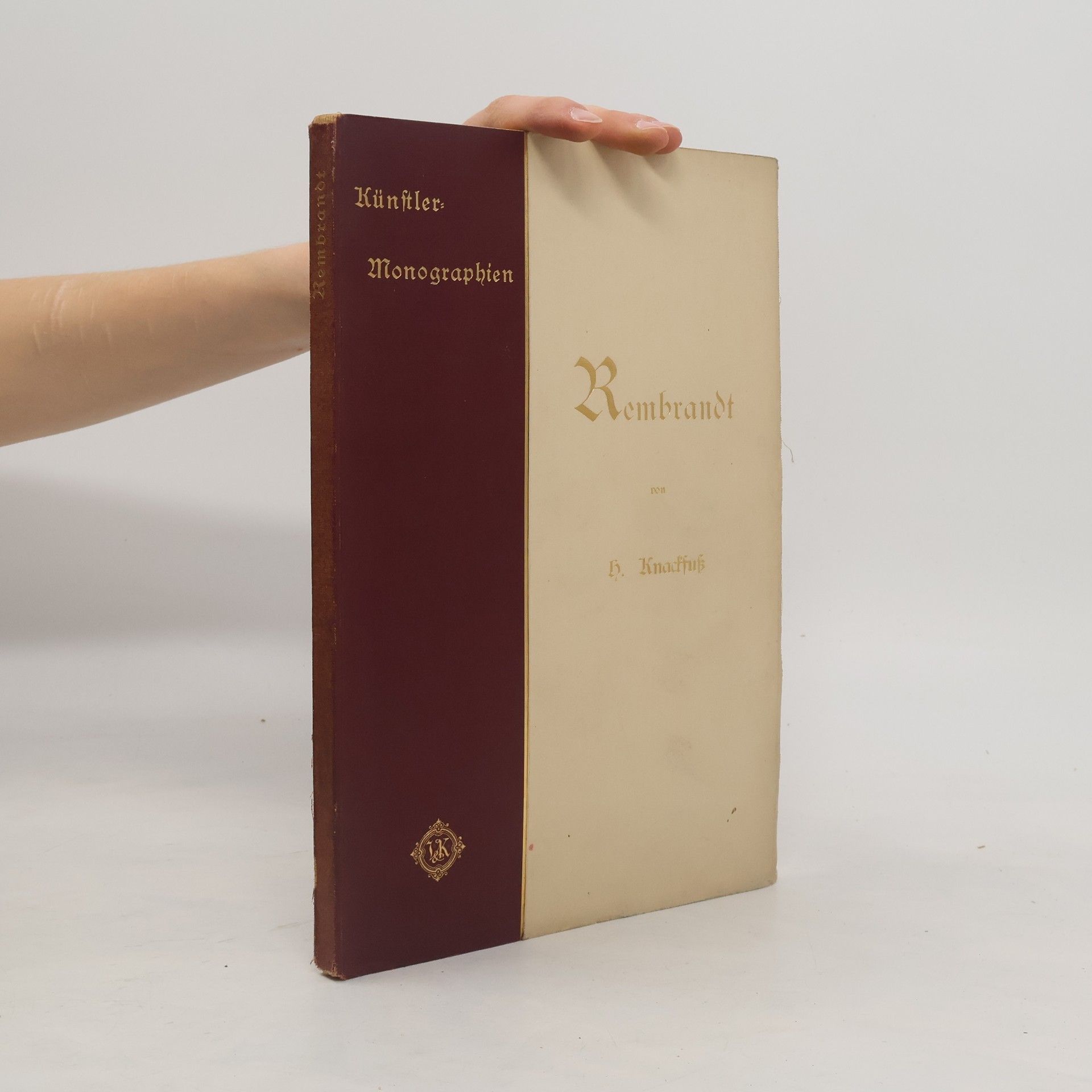 Hermann Knackfuß Künstler-Monographien. Rembrandt