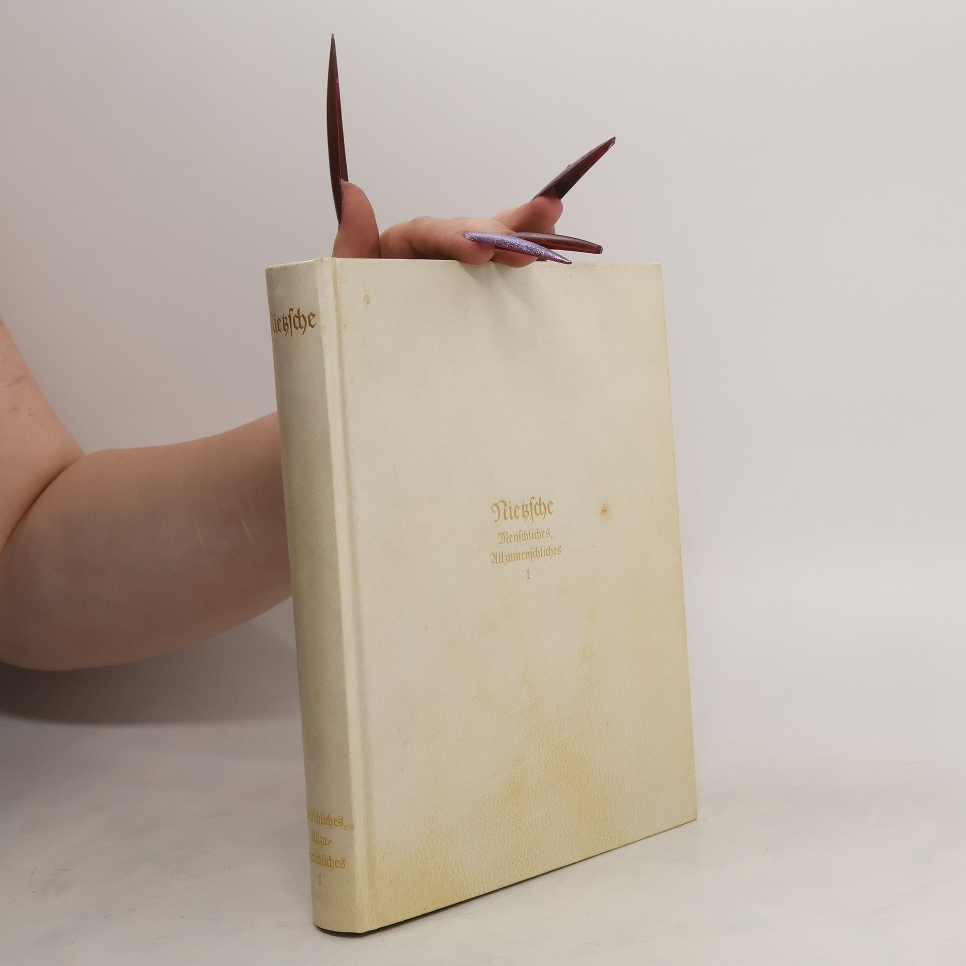 Friedrich Nietzsche Menschliches, Allzumenschliches I