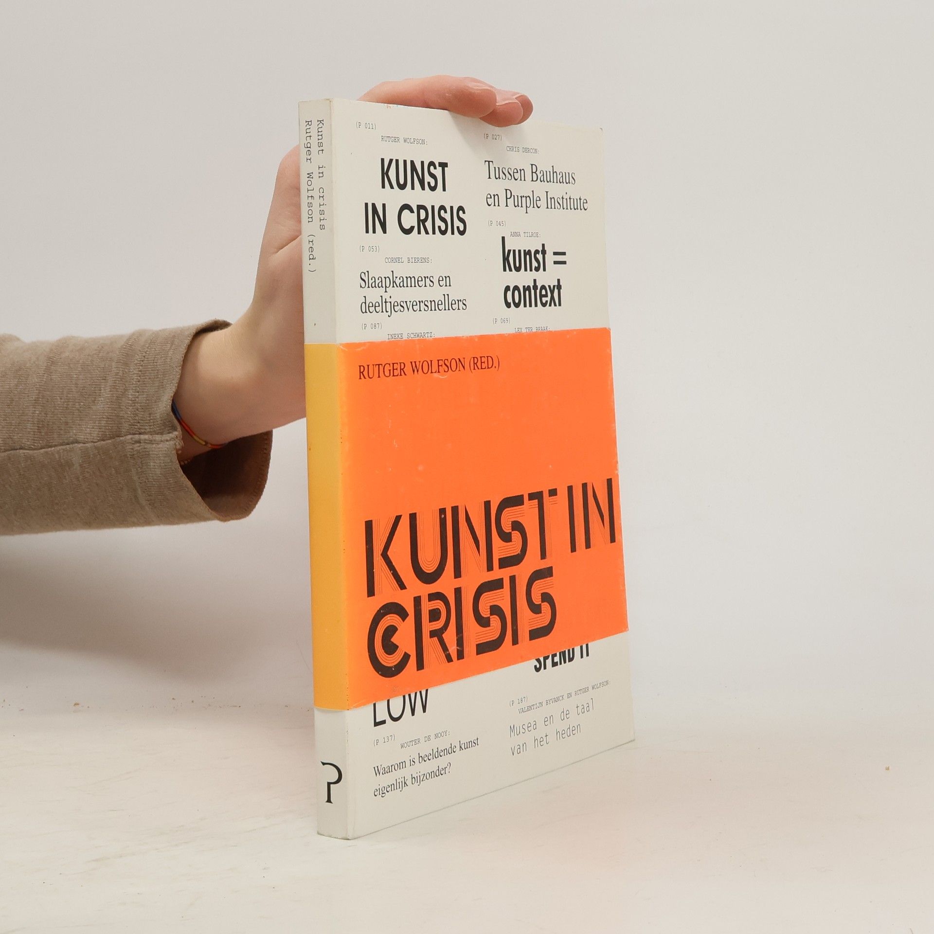 Rutger Wolfson Kunst in crisis