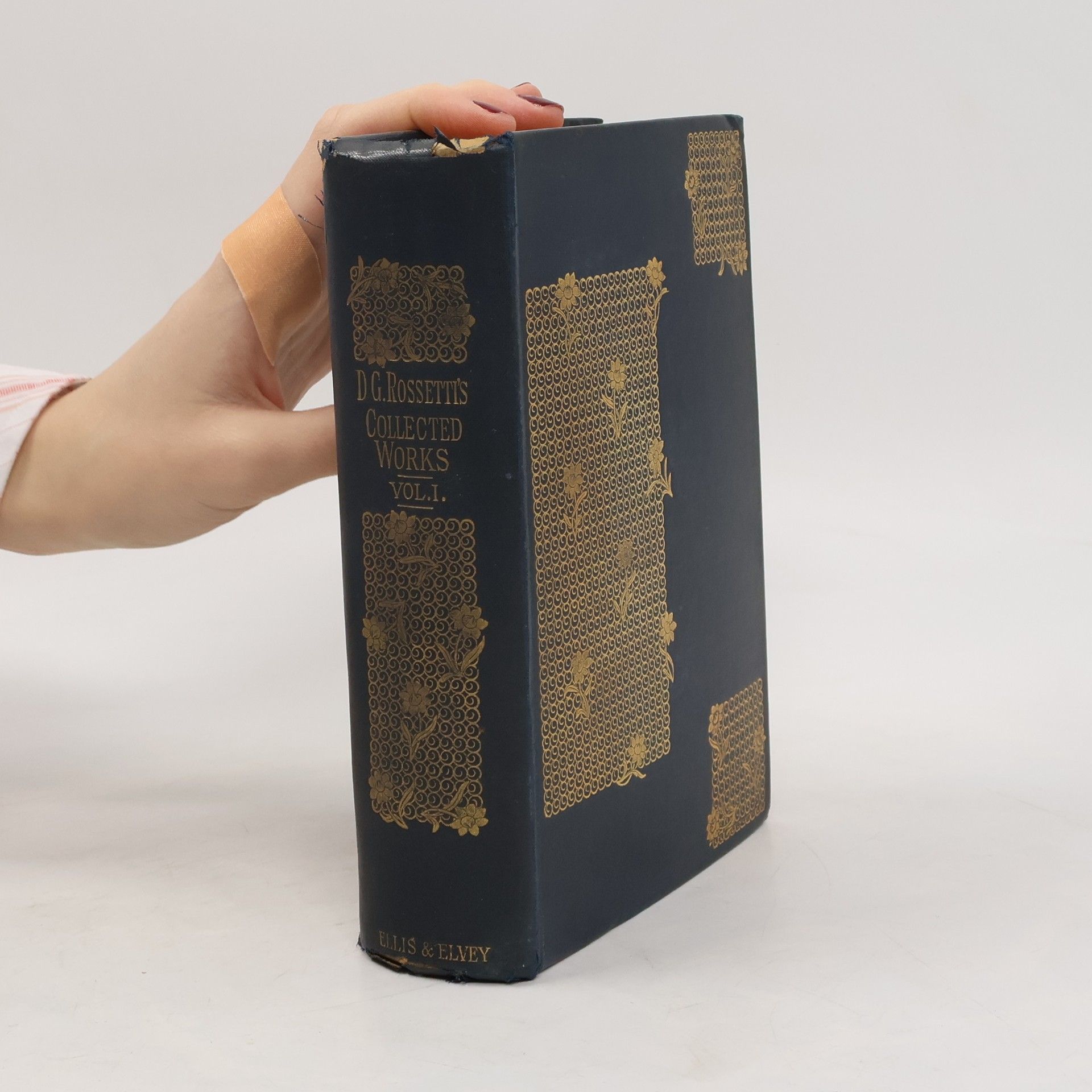 Wiliam M. Rossetti The Collected Workd of Dante Gabriel Rossetti