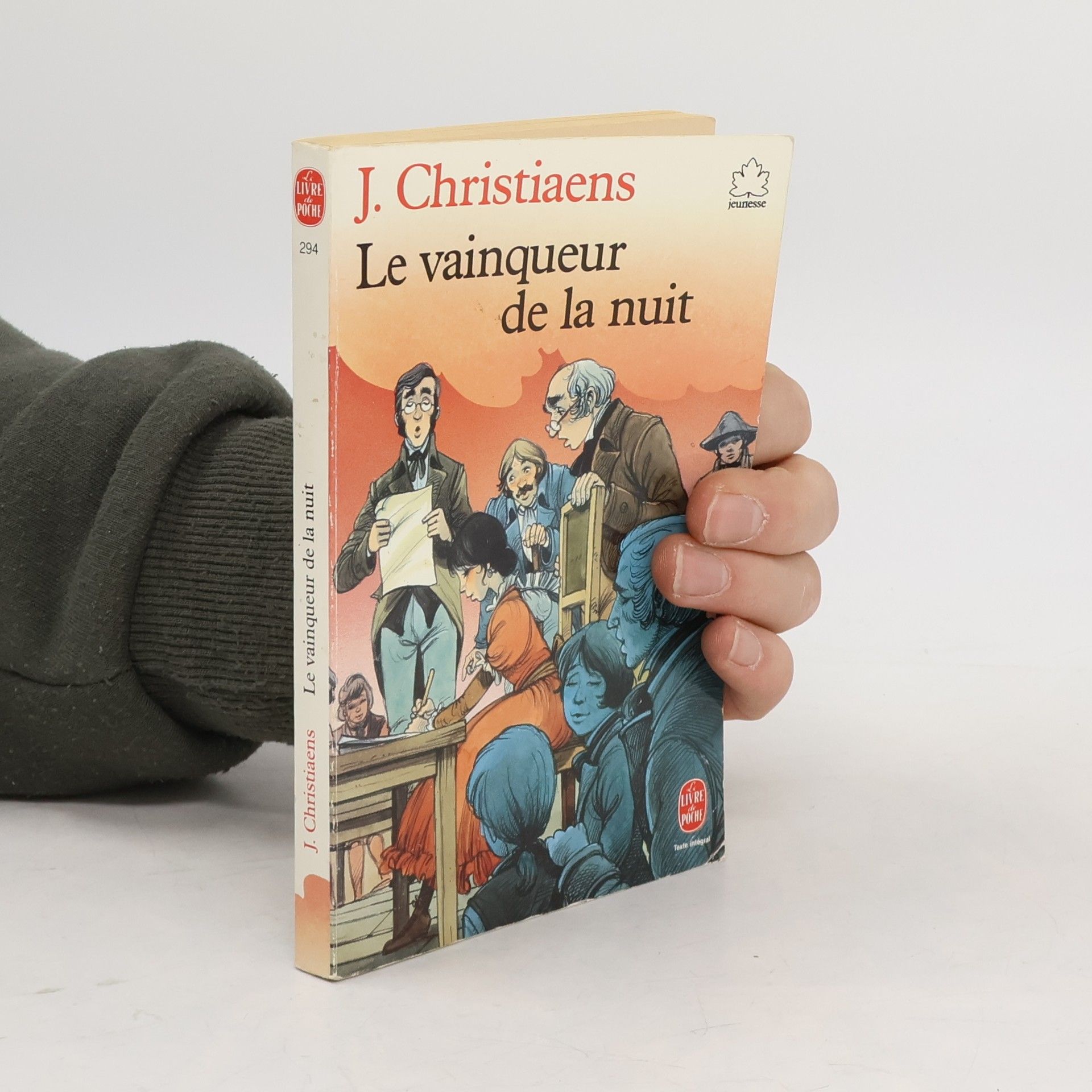 Janèle Christiaens Livre de Poche Jeunesse - 294: Le vainqueur de la nuit ; ou La vie de Louis Braille