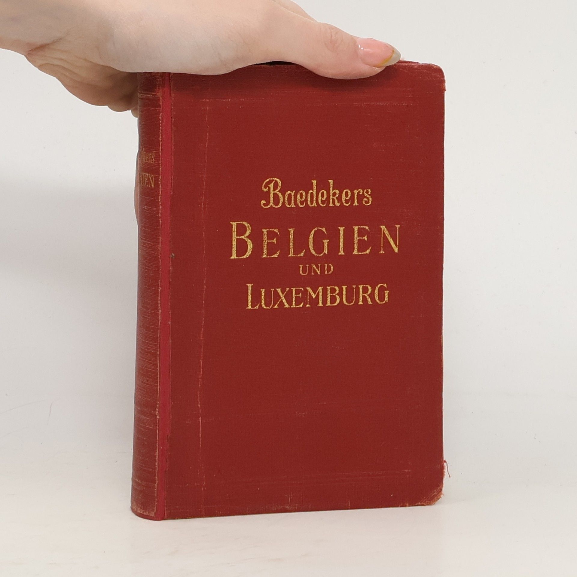 Karl Baedeker Belgien und Luxemburg