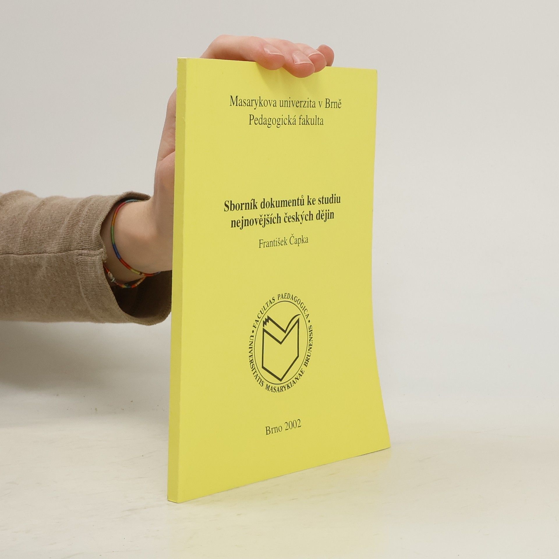 František Čapka Sborník dokumentů ke studiu nejnovějších českých dějin