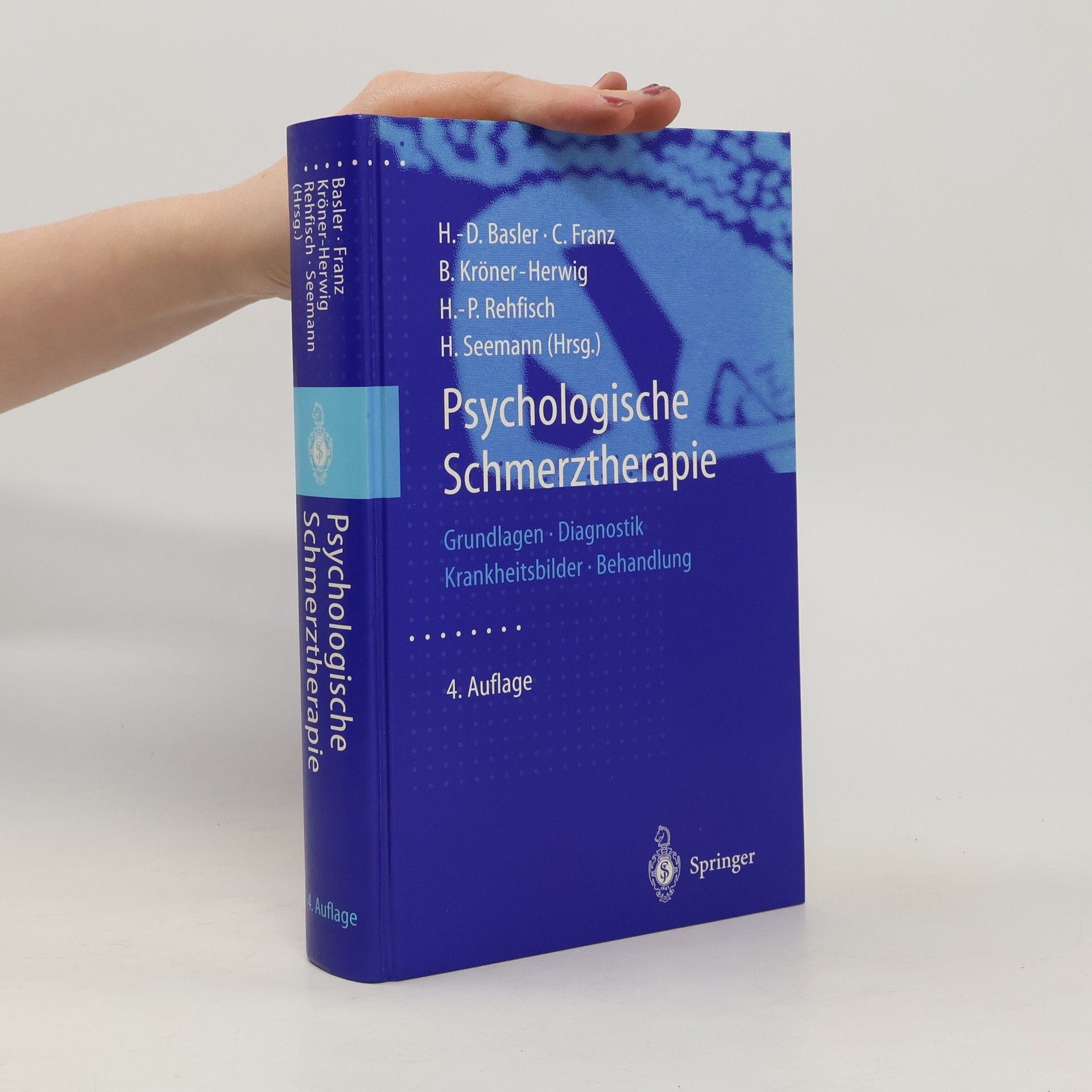Heinz Dieter Basler Psychologische Schmerztherapie