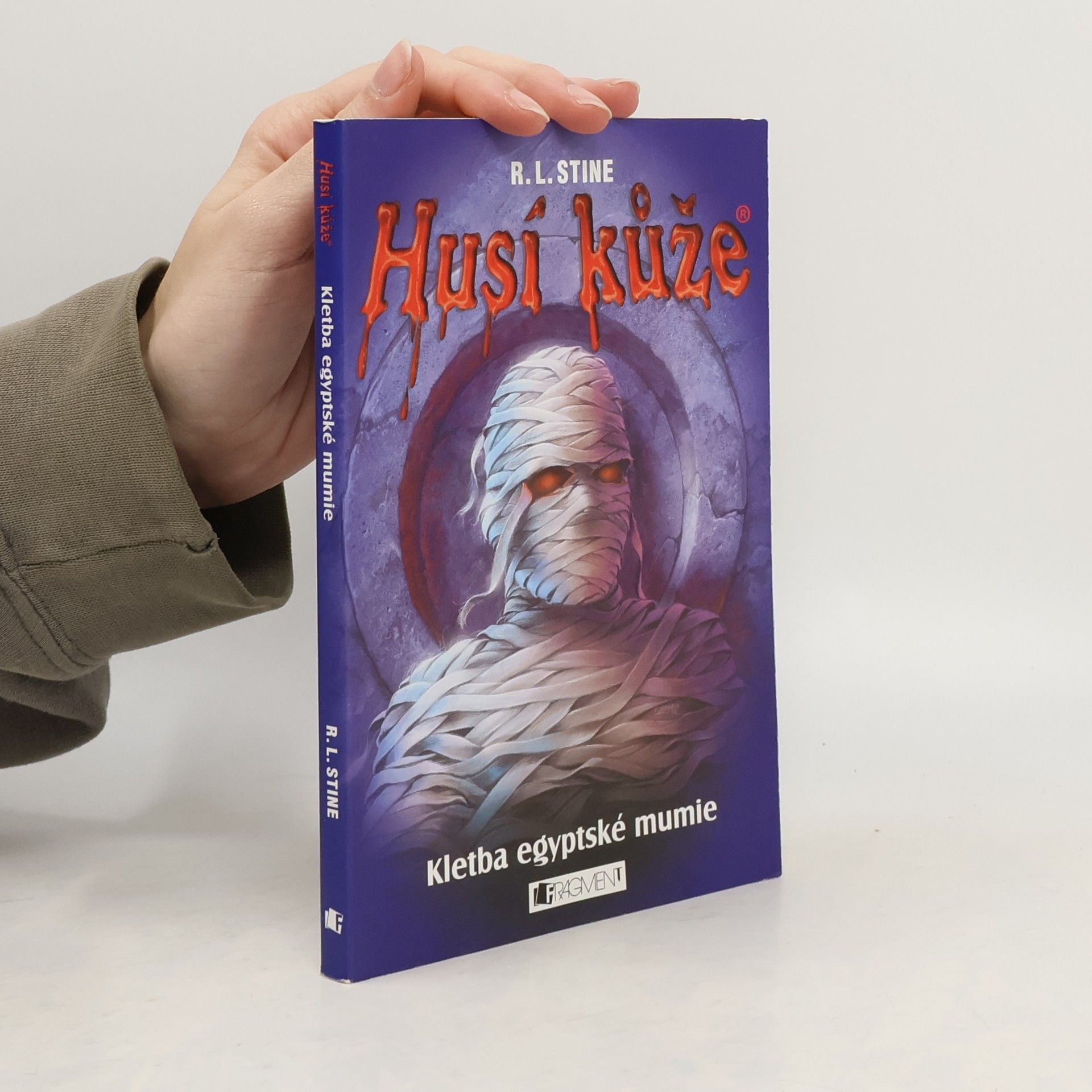 R. L. Stine Husí kůže: Kletba egyptské mumie