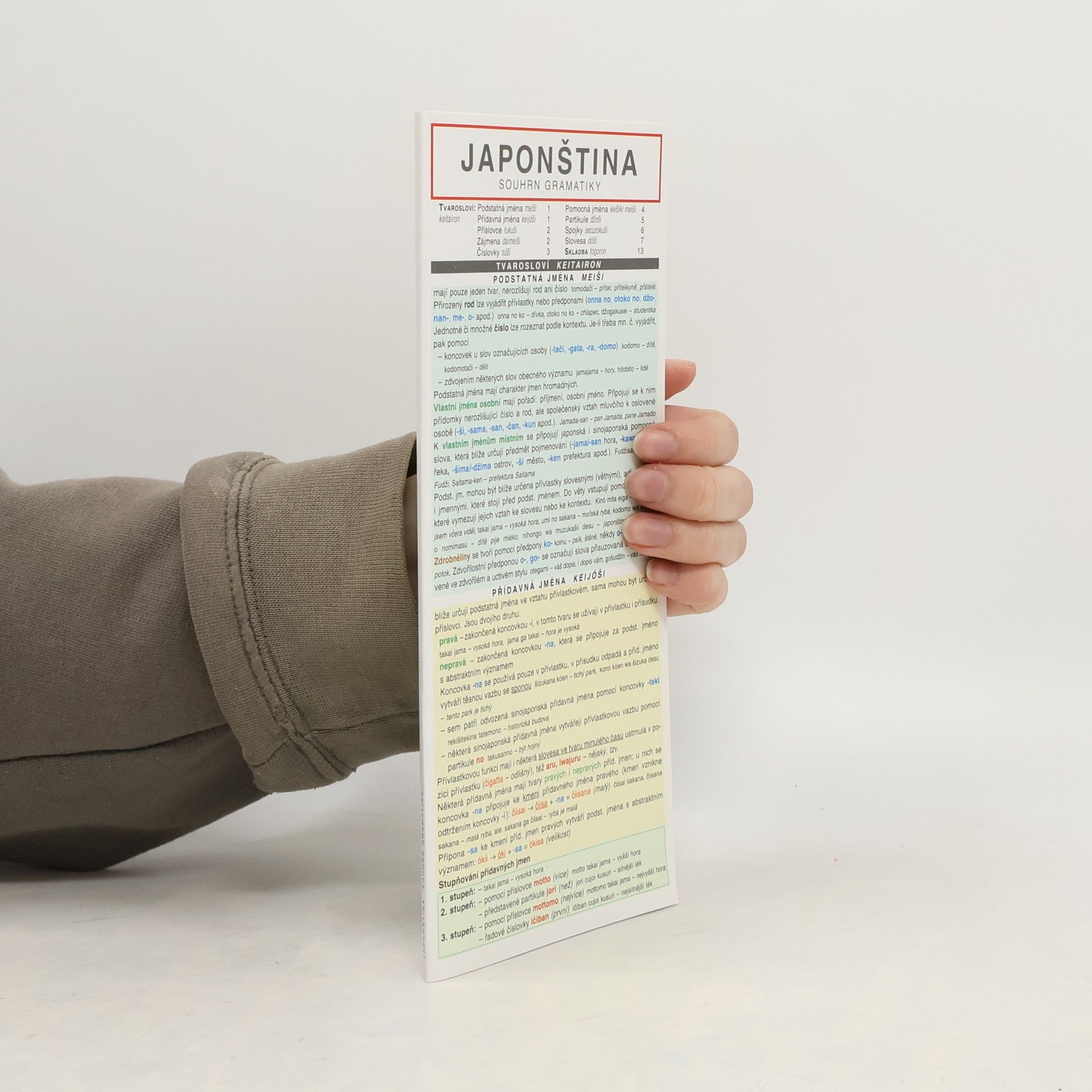 Various authors Japonština souhrn gramatiky
