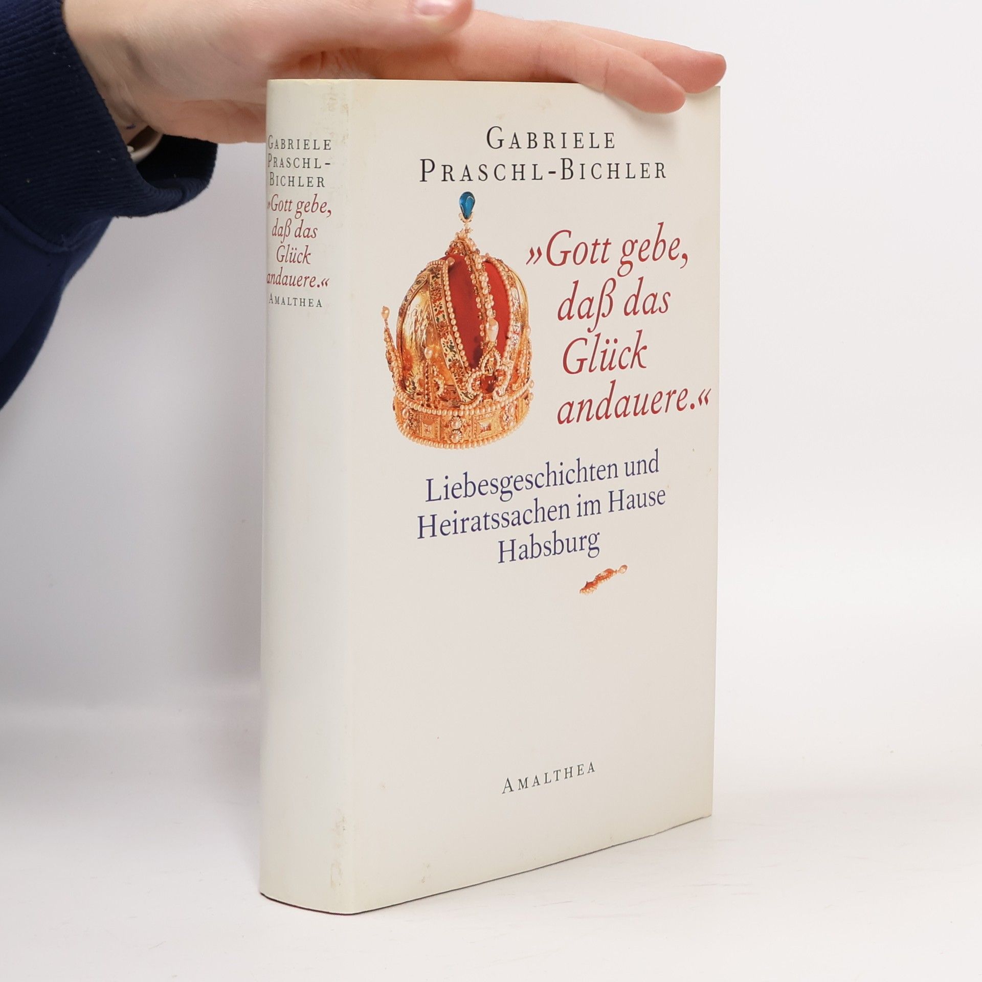 "Gott gebe, dass das Glück andauere."