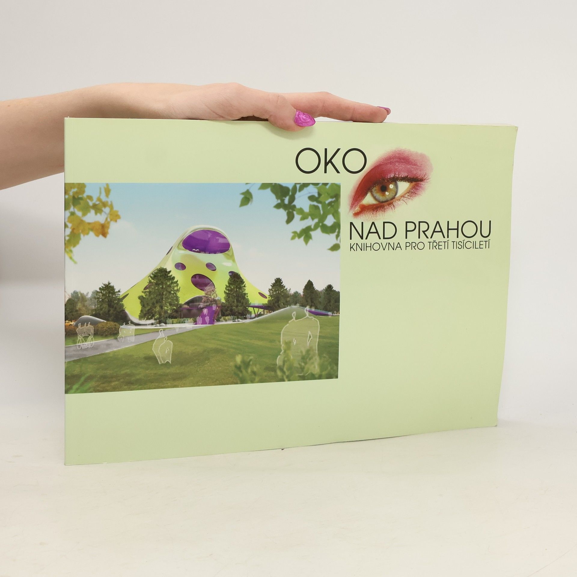 Jan Kaplický Oko nad Prahou – knihovna pro třetí tisíciletí