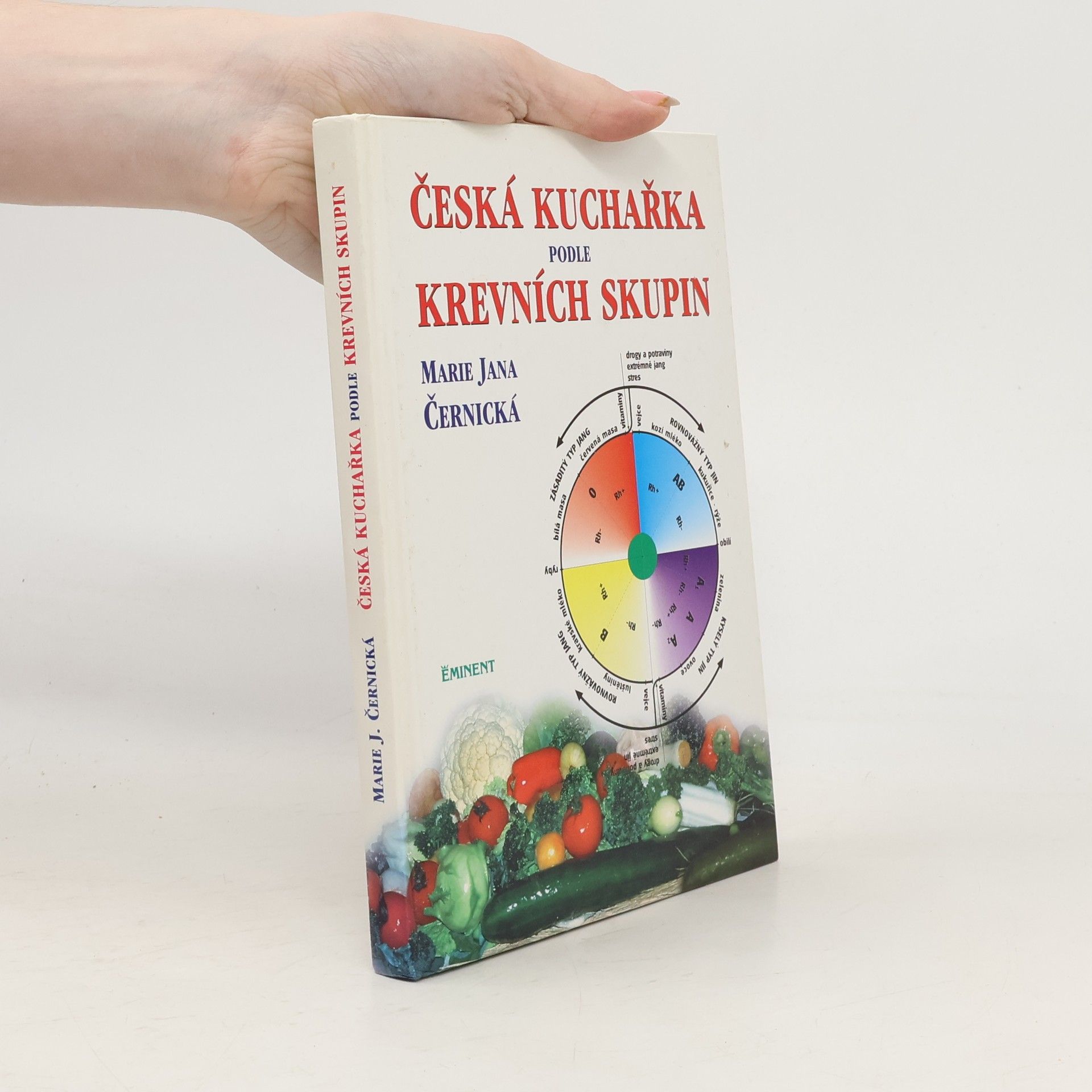 Marie Jana Černická Česká kuchařka podle krevních skupin