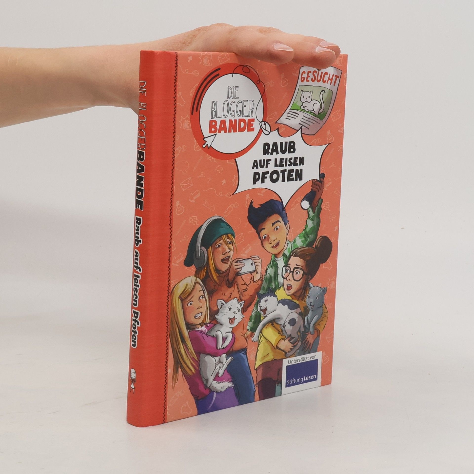 Julia Breitenöder Die Bloggerbande - Raub auf leisen Pfoten