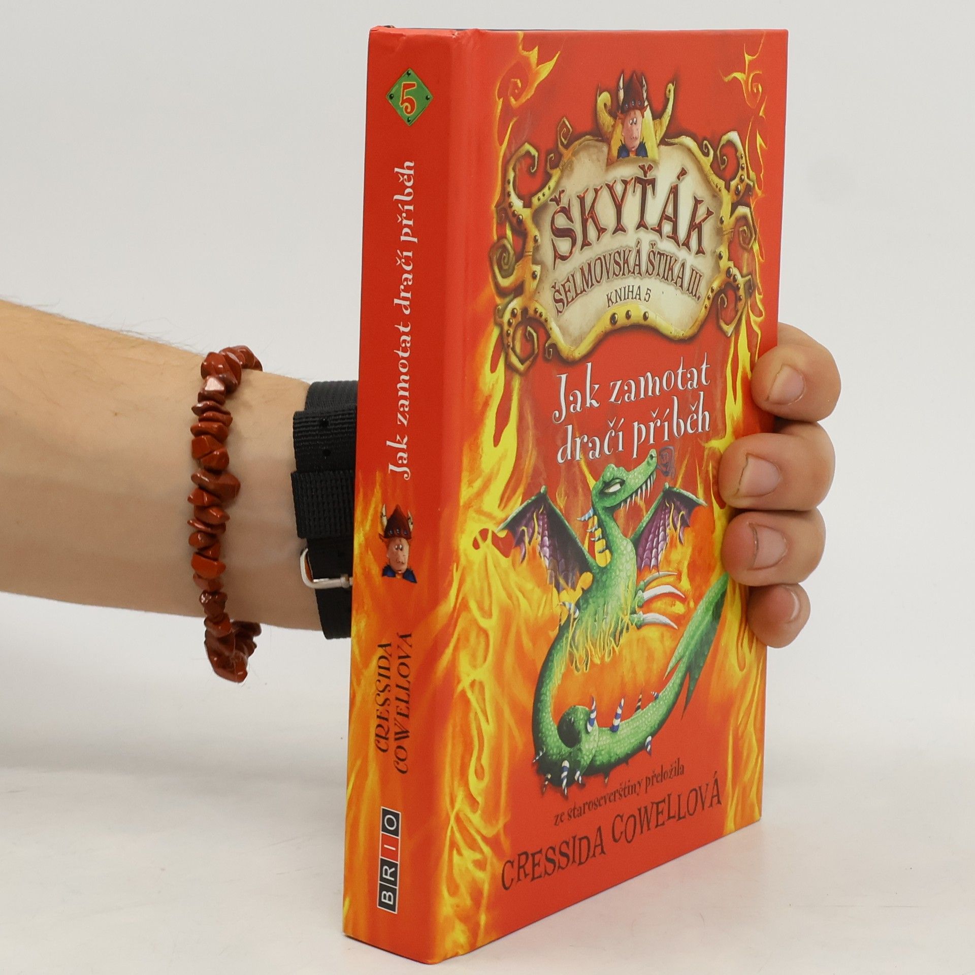 Cressida Cowell Škyťák Šelmovská Štika III. Kniha 5. Jak zamotat dračí příběh