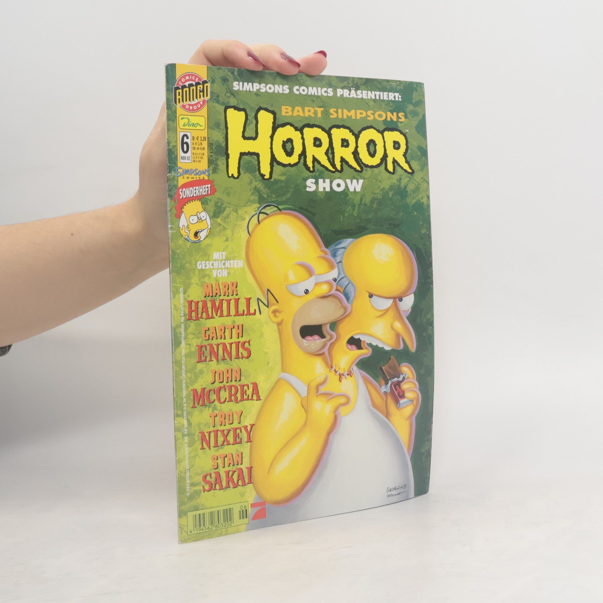 Matt Groening Bart Simpsons Horror Show 6