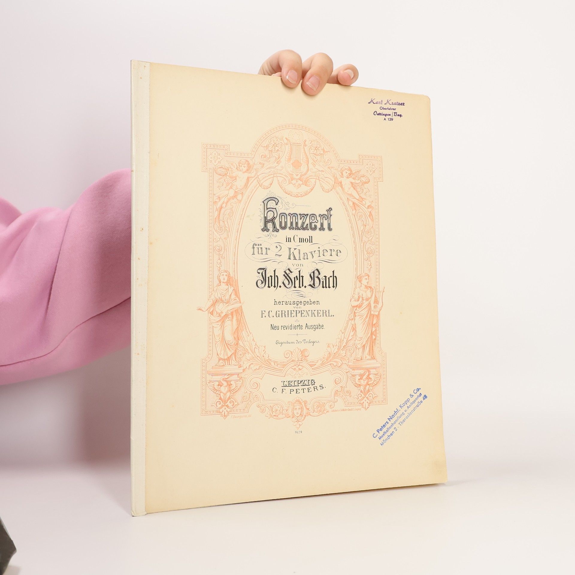 Johann Sebastian Bach Konzert in C moll für 2 Klaviere