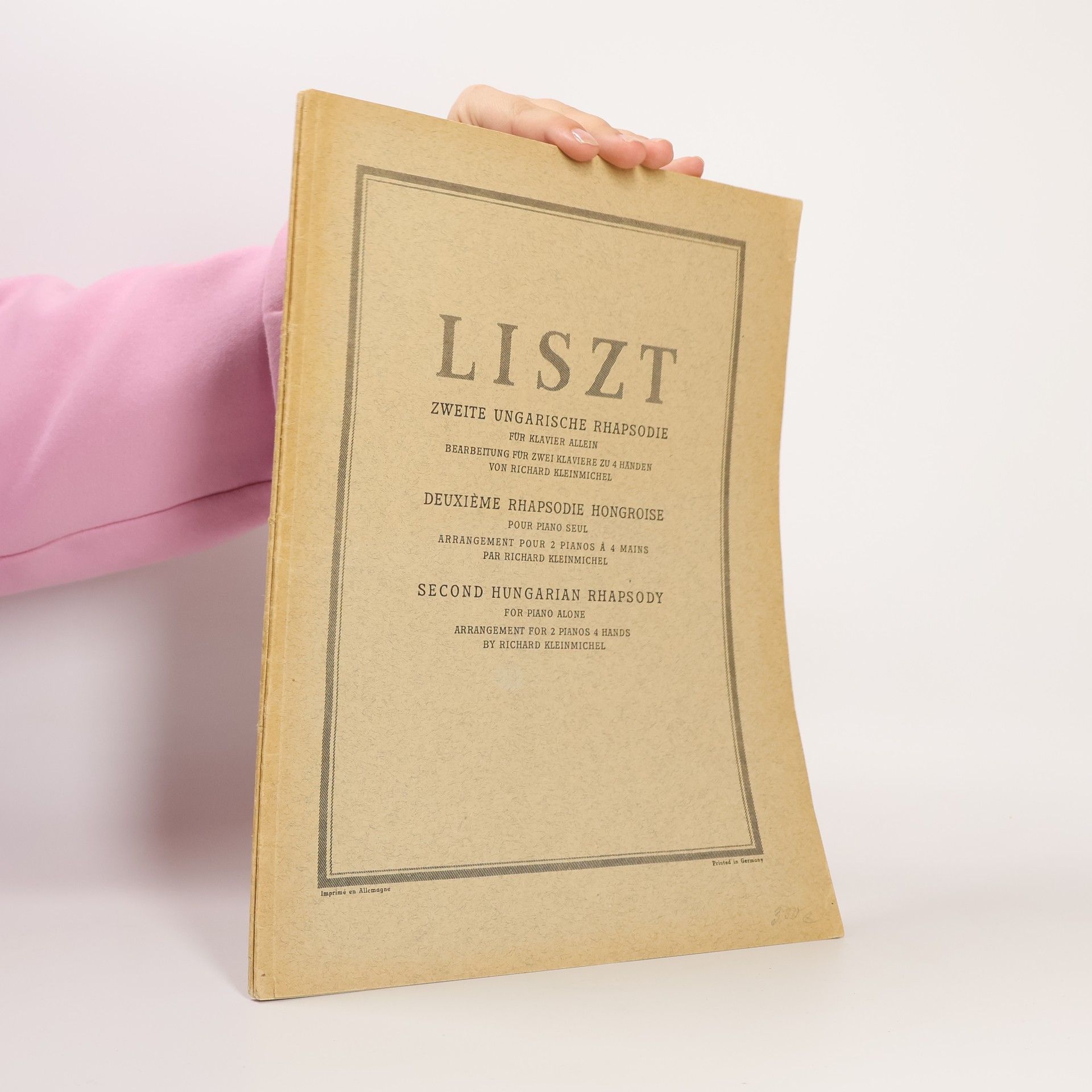 AA.VV. Liszt. Ungarische Rhapsodie Nr. 2