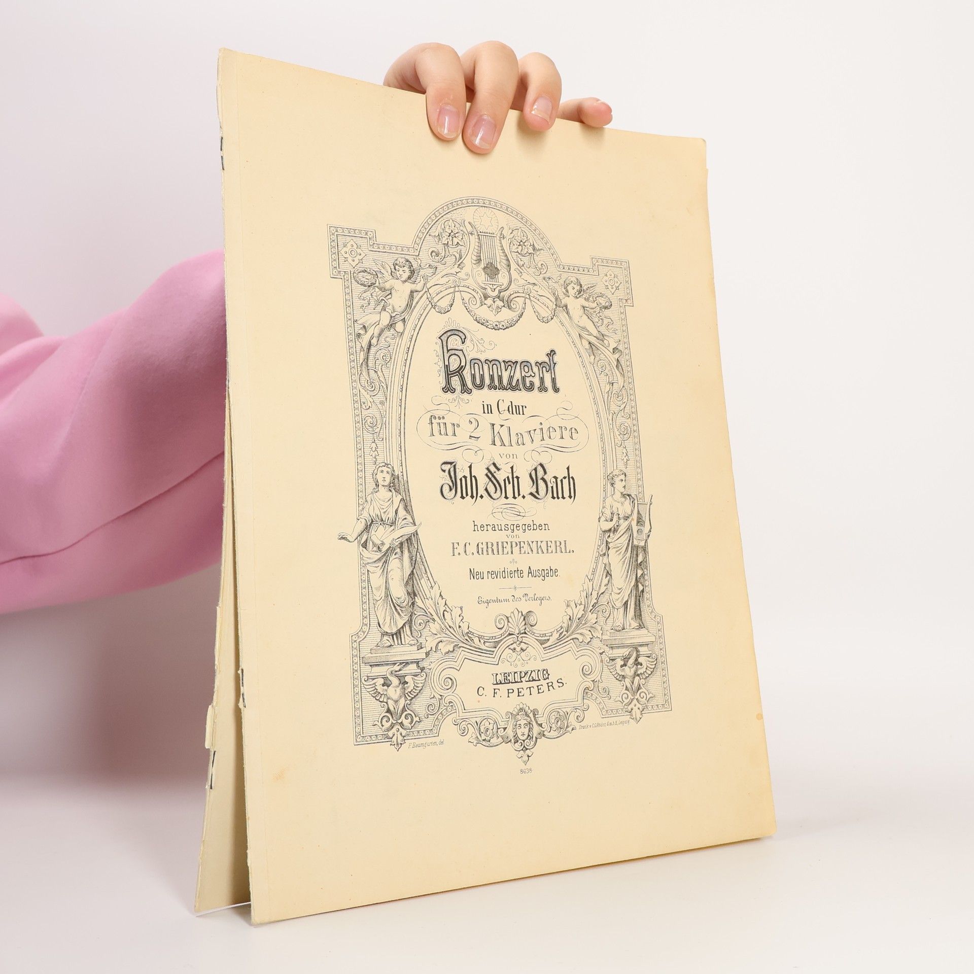 Johann Sebastian Bach Konzert in C dur für 2 Klaviere