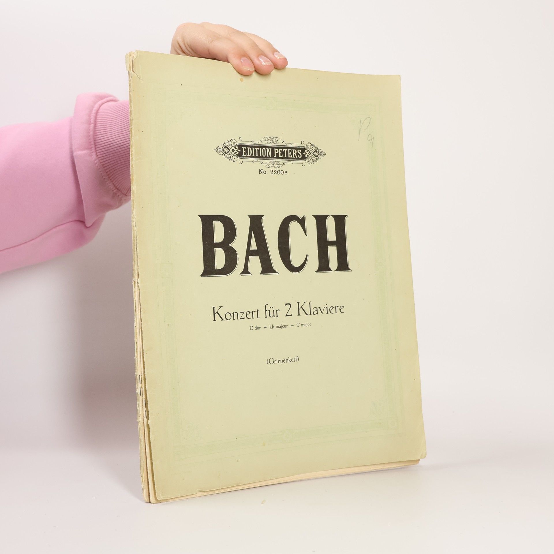 Johann Sebastian Bach Bach. Konzert für 2 Klaviere