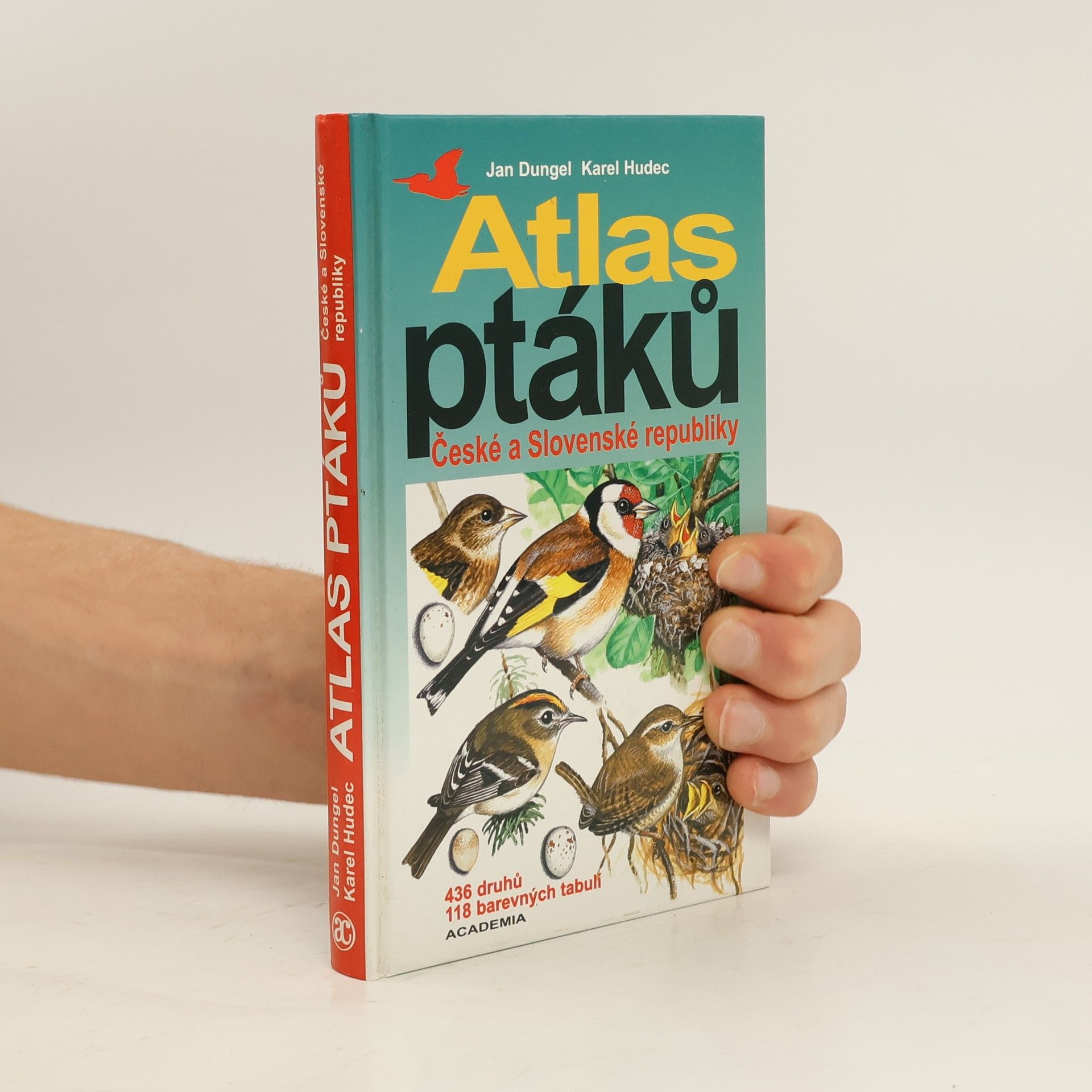 Jan Dungel Atlas ptáků České a Slovenské republiky