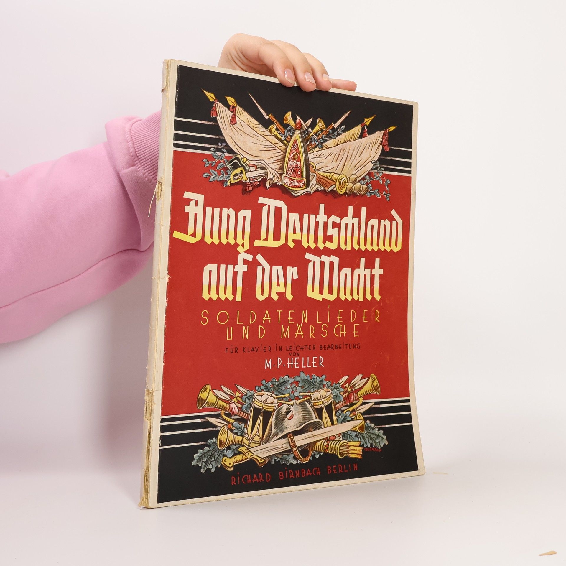 Max Paul Heller Jung Deutschland auf der Wacht