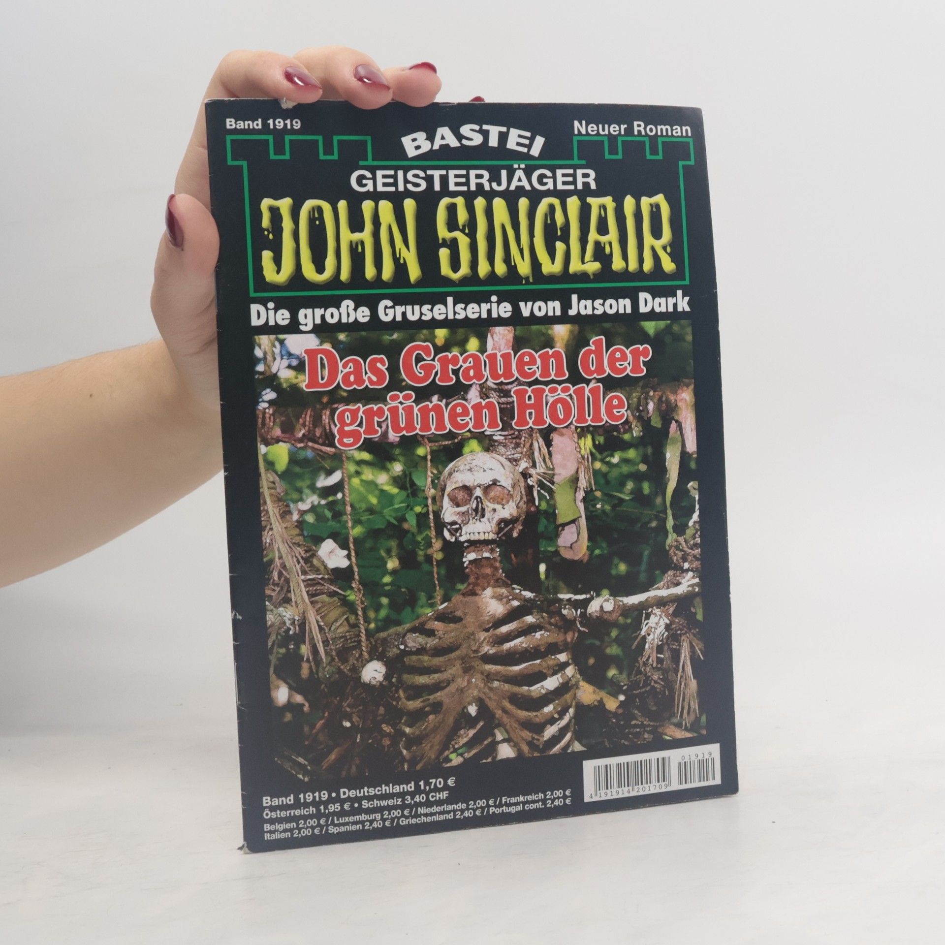 Jason Dark Geisterjäger John Sinclair Band 1919